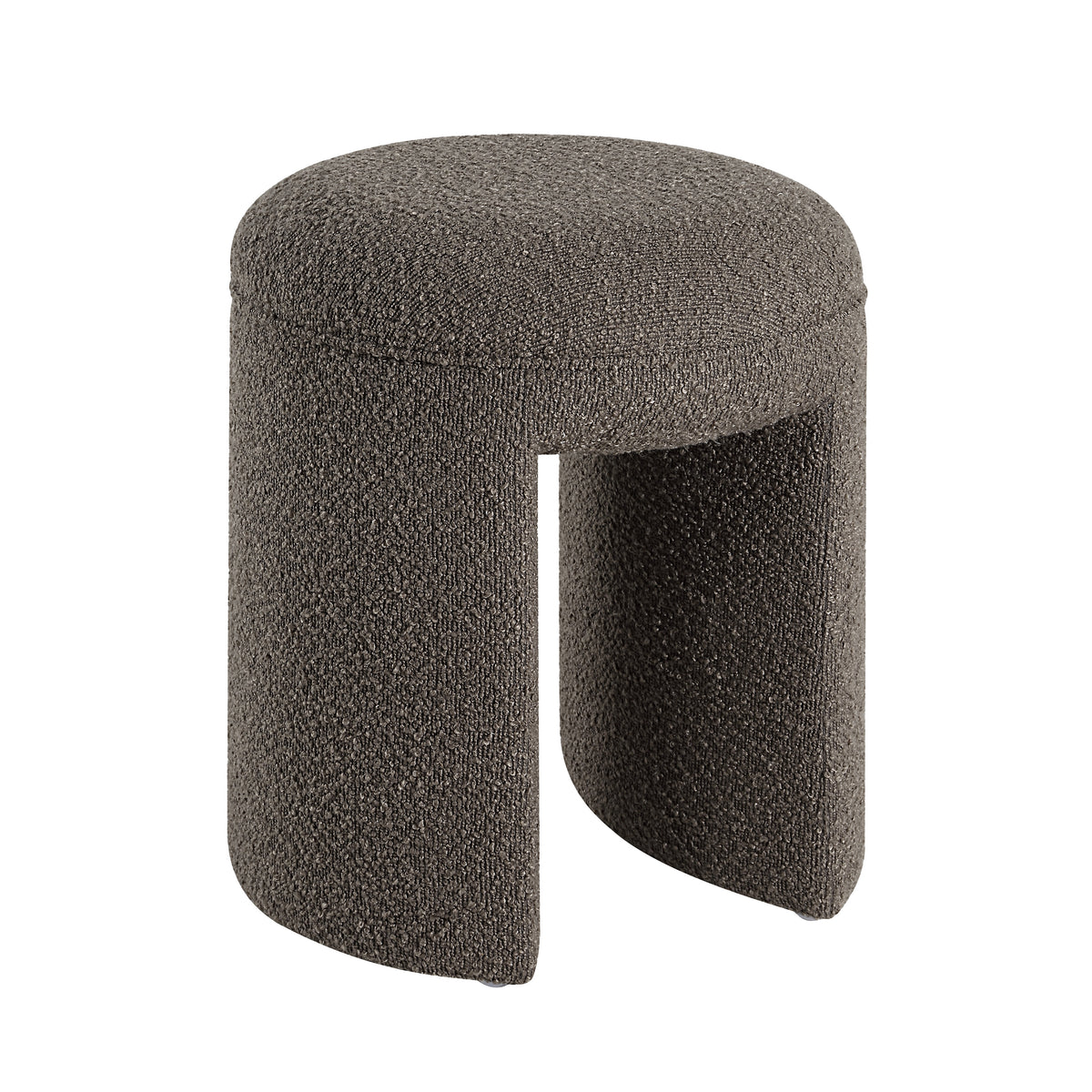 Amarion 16.93" Height Stool, Brown-Stools-DECOROLALA