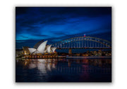 Amazing Sydney Skyline 48" x 36" Fine Art Canvas-Canvas Print-DECOROLALA