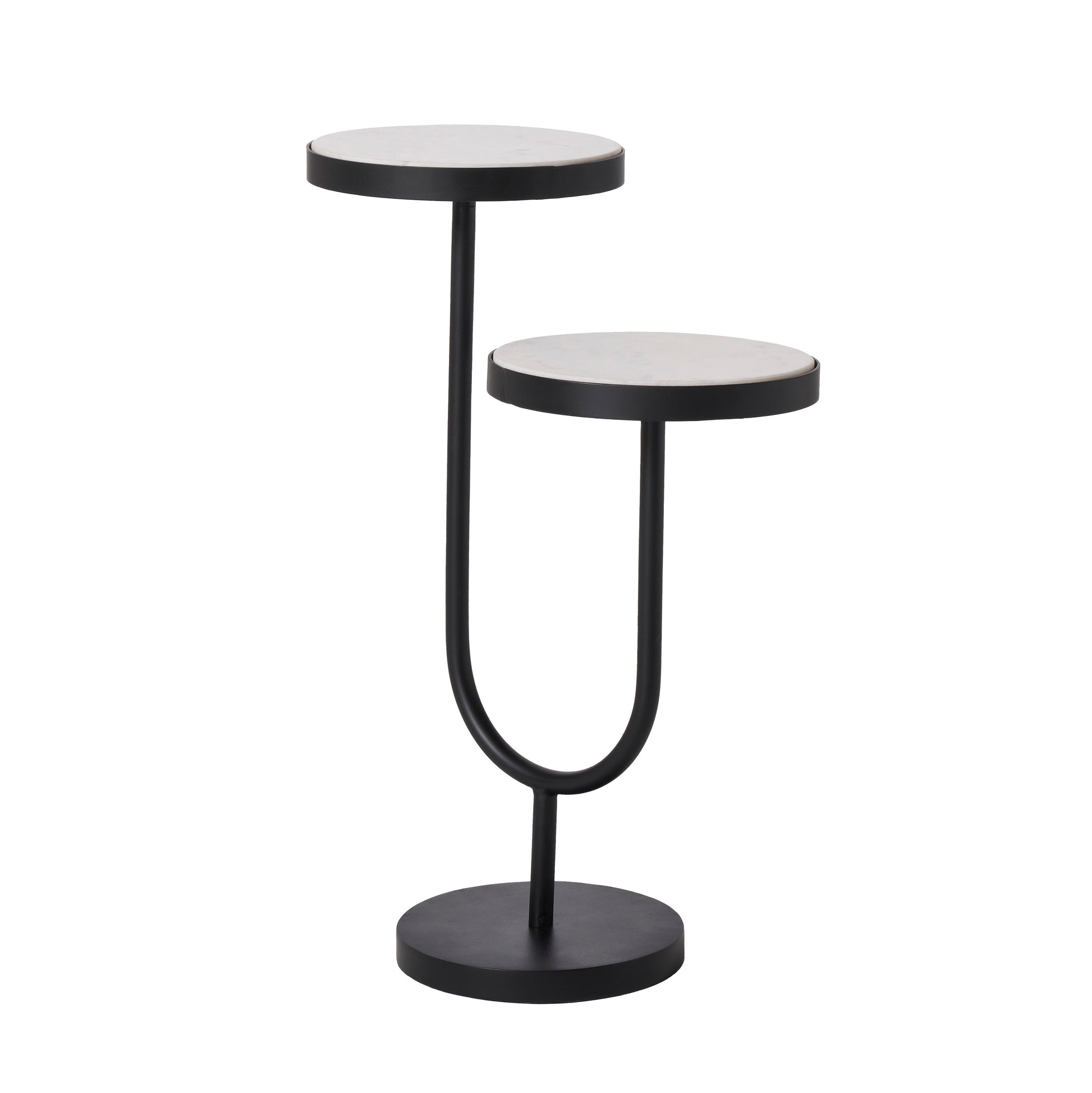 Ambra 25" Height Table, Black-Table-DECOROLALA