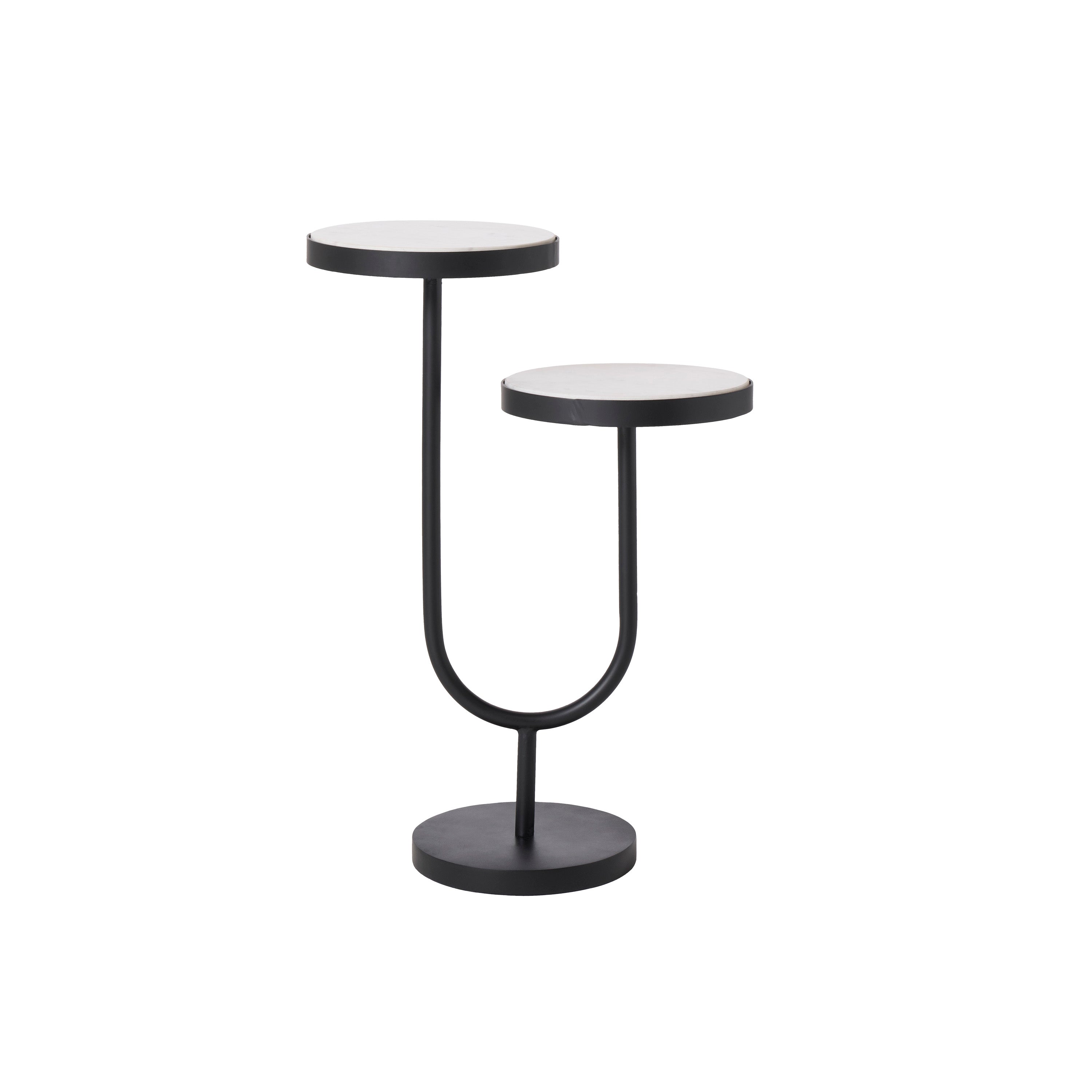 Ambra 25" Height Table, Black-Table-DECOROLALA