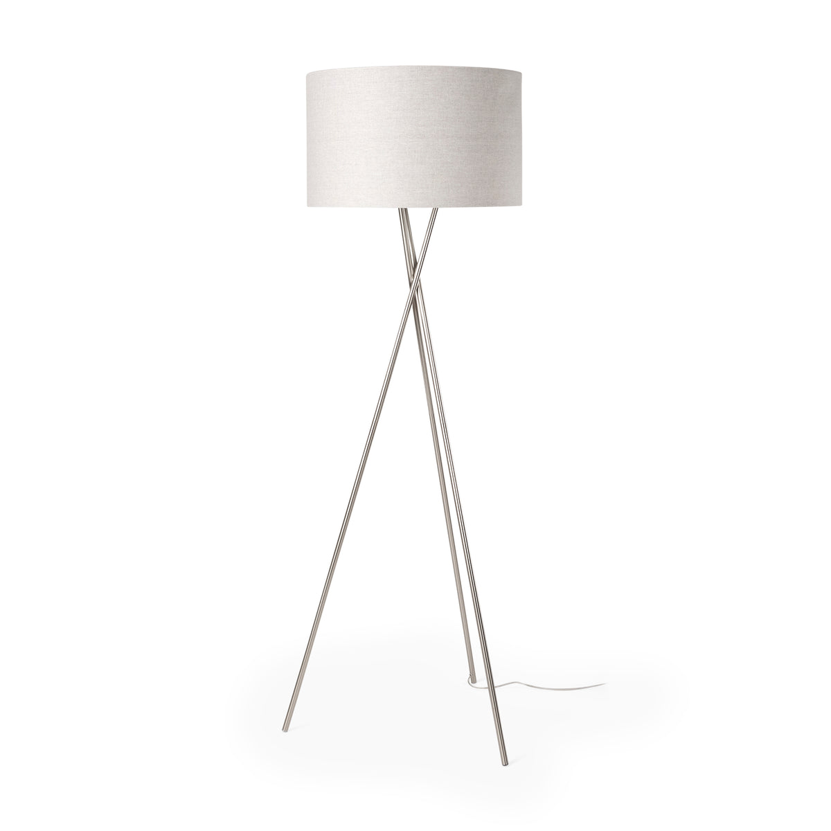 Ambrose Black Metal Tripod Floor Lamp-Floor Lamps-DECOROLALA
