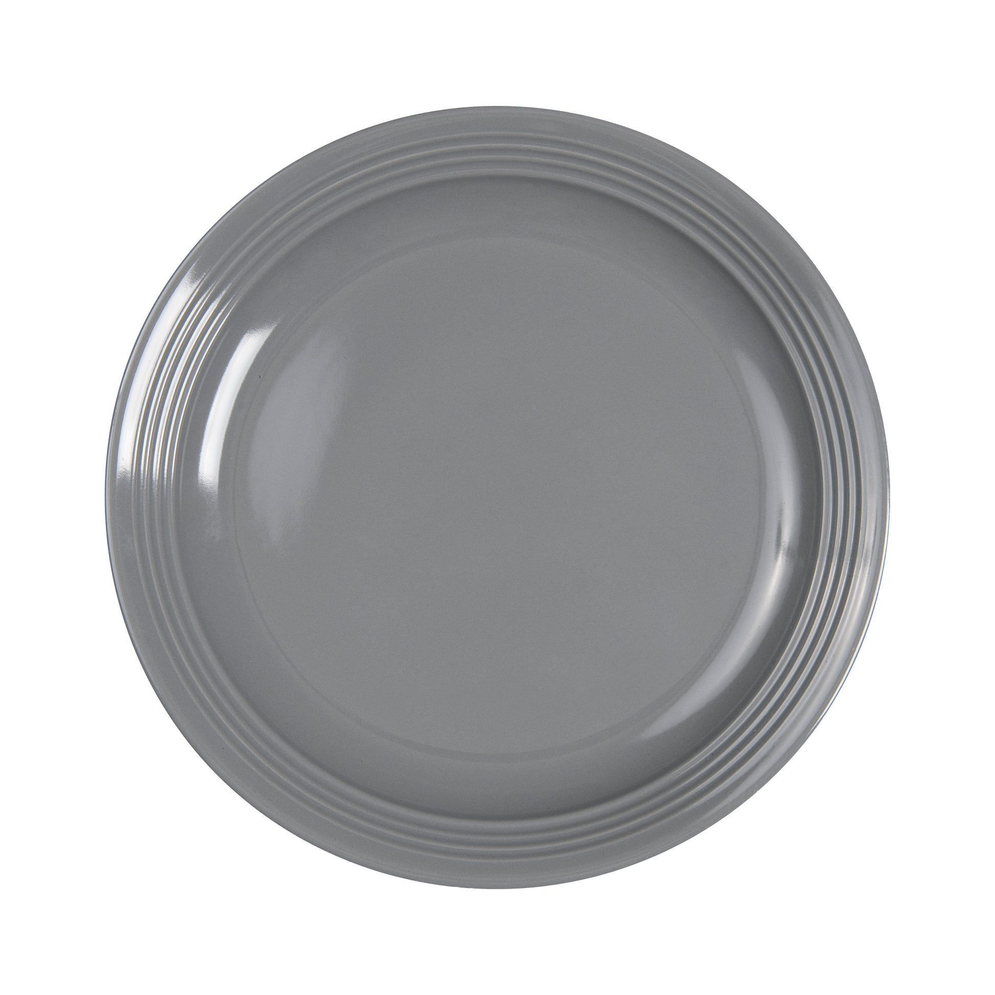 Anaheim 12pc Stoneware Dinnerware Set - Grey-Dinnerware-DECOROLALA