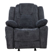 Anakin 38 in. Upholstered Rocker Recliner with Lever-Living Room-DECOROLALA