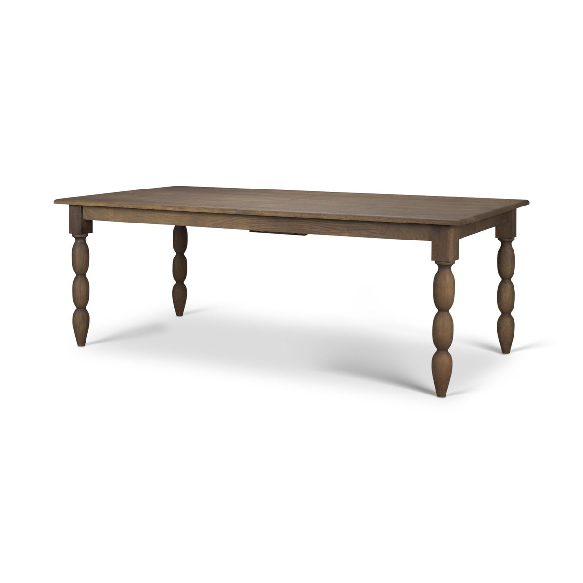 Angeline 96"L x 48"W Extendable Dining Table | Dark Brown Wood | Seats 8-10-Dining Tables-DECOROLALA