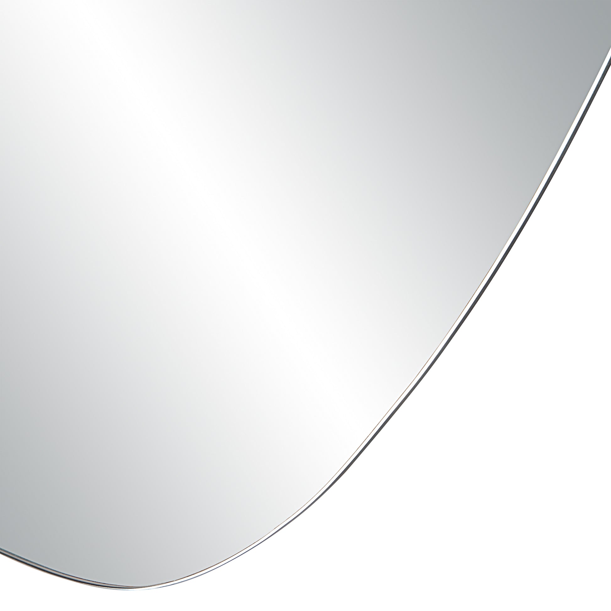 Angelonia 45" Tall Irregular Rectangular Oval Mirror-Mirror-DECOROLALA