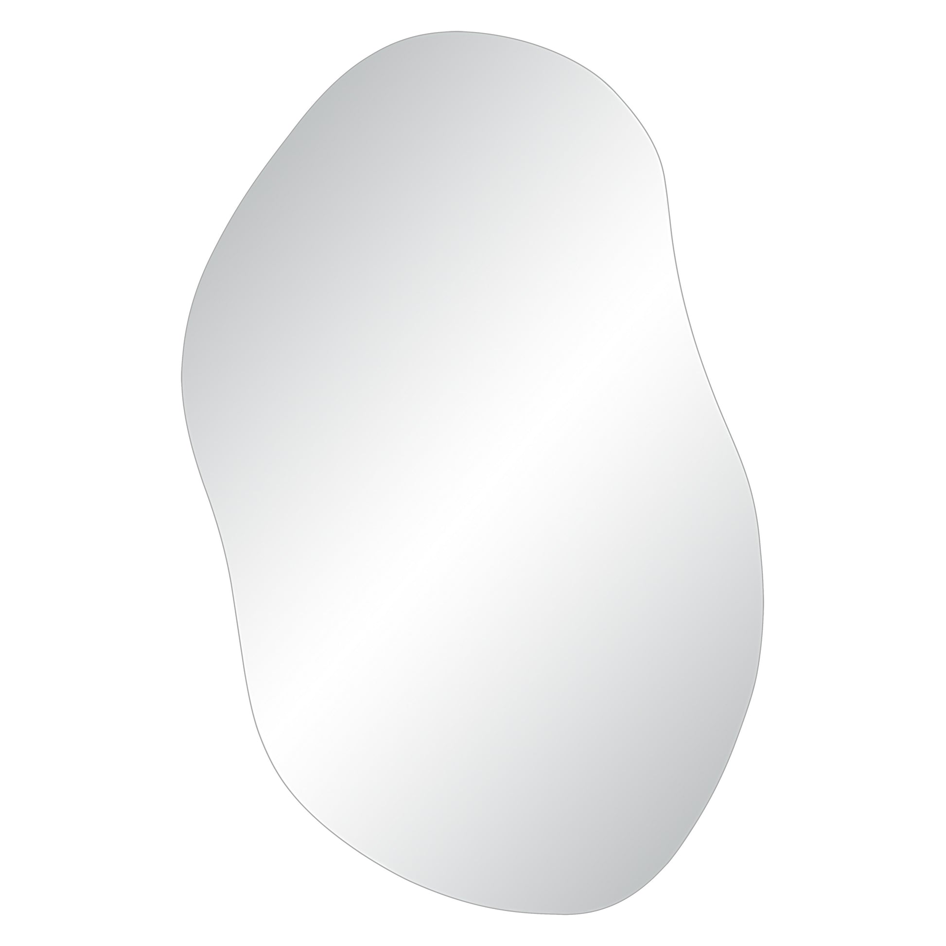 Angelonia 45" Tall Irregular Rectangular Oval Mirror-Mirror-DECOROLALA