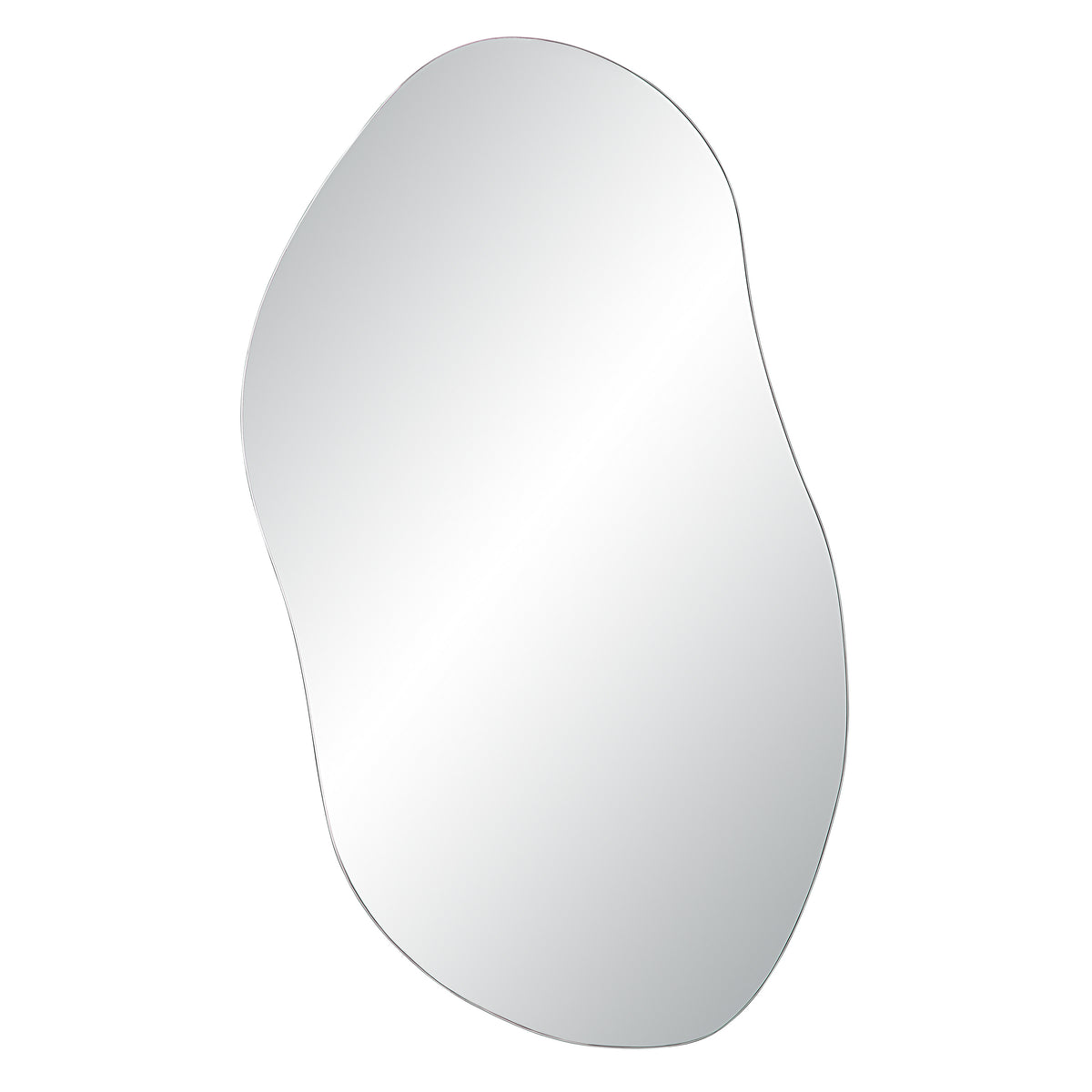 Angelonia 45" Tall Irregular Rectangular Oval Mirror-Mirrors-DECOROLALA