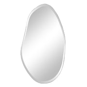 Anogia 40" H x 22" W Wall Mirror, Grey-Mirror-DECOROLALA