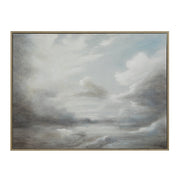 Anse 36" H x 48" W Canvas Art, White-Canvas Prints-DECOROLALA