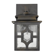 Antique Bronze Outdoor Lantern Wall Light-Outdoor Lighting-DECOROLALA