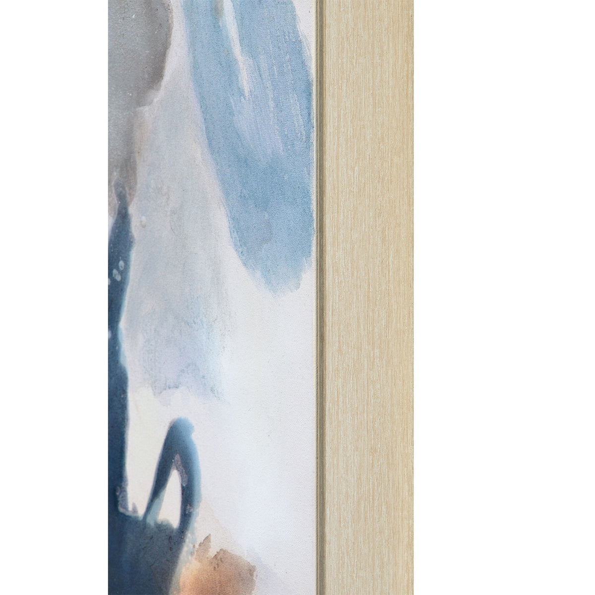Antofalla 36" Wide Canvas Art, Blue-Canvas Prints-DECOROLALA