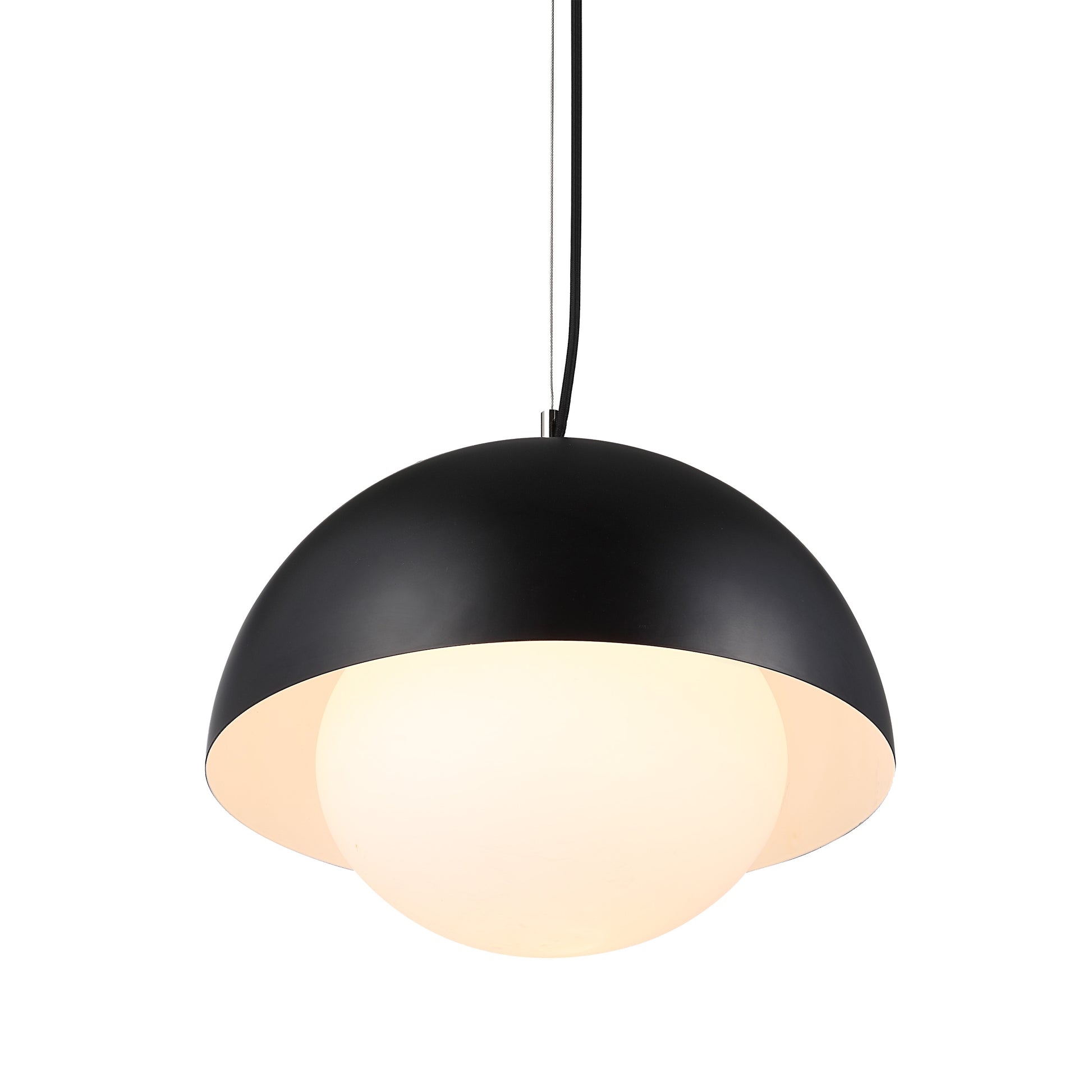 Antonio 12.75" Length Ceiling Fixture, BLACK-Ceiling Fixture-DECOROLALA