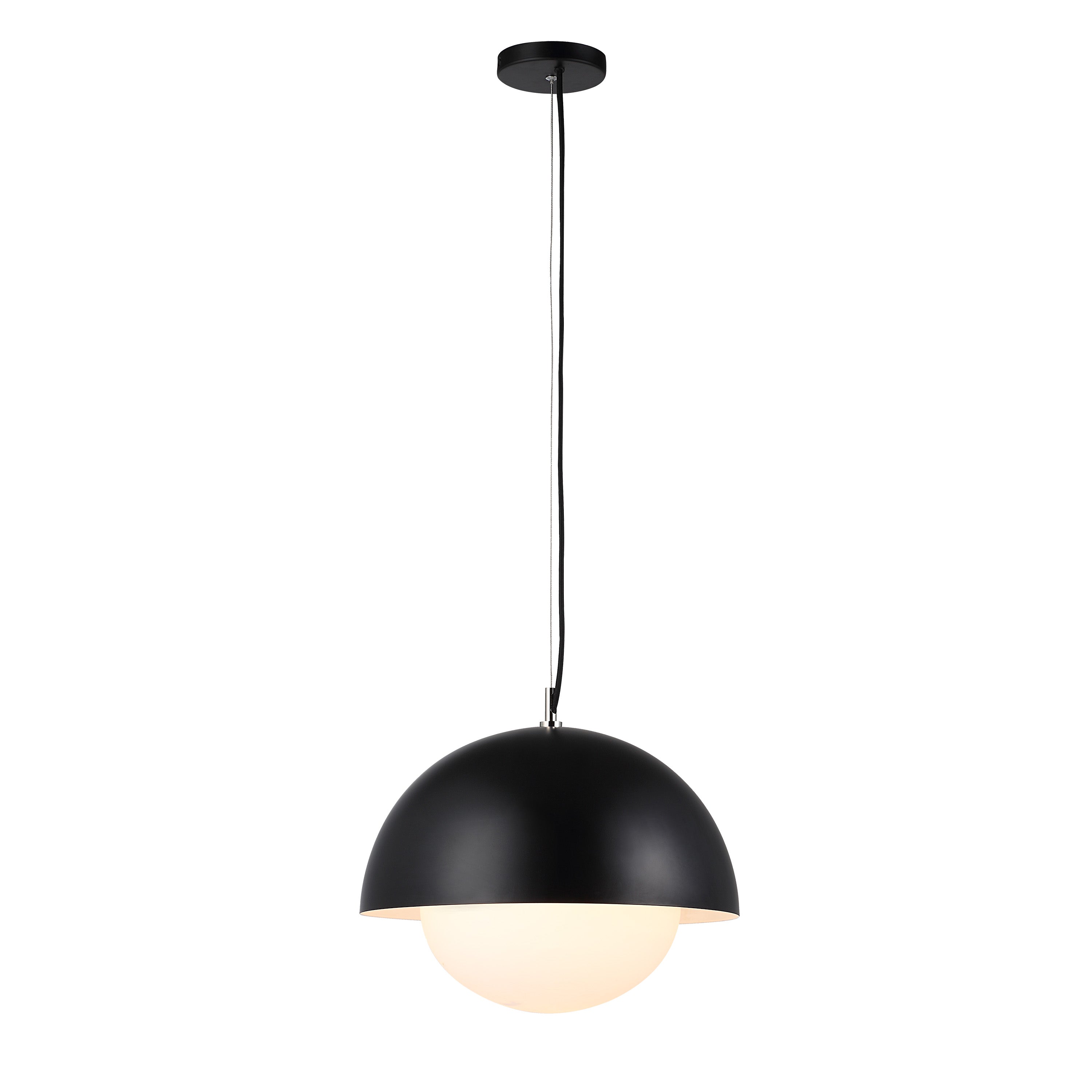 Antonio 12.75" Length Ceiling Fixture, BLACK-Ceiling Fixture-DECOROLALA