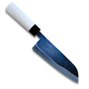 Aogami 165 | Santoku Knife 165mm Blue#2 Soft iron Blade | Made in Japan-Santoku-DECOROLALA