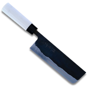 Aogami 166 | Nakiri Knife 165mm Blue#2 Soft iron Blade | Made in Japan-Nakiri-DECOROLALA