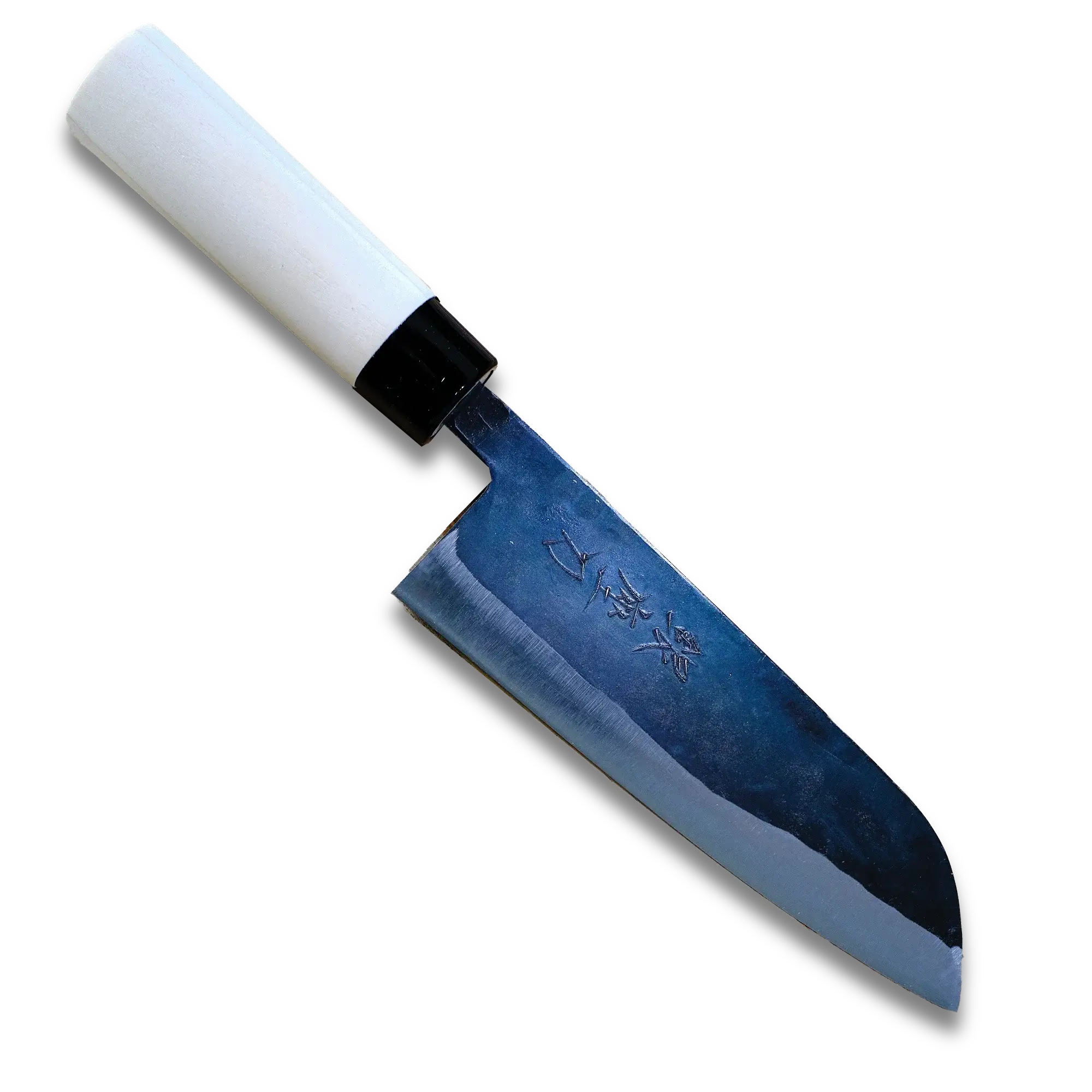 Aogami 165 | Santoku Knife 165mm Blue#2 Soft iron Blade | Made in Japan-0