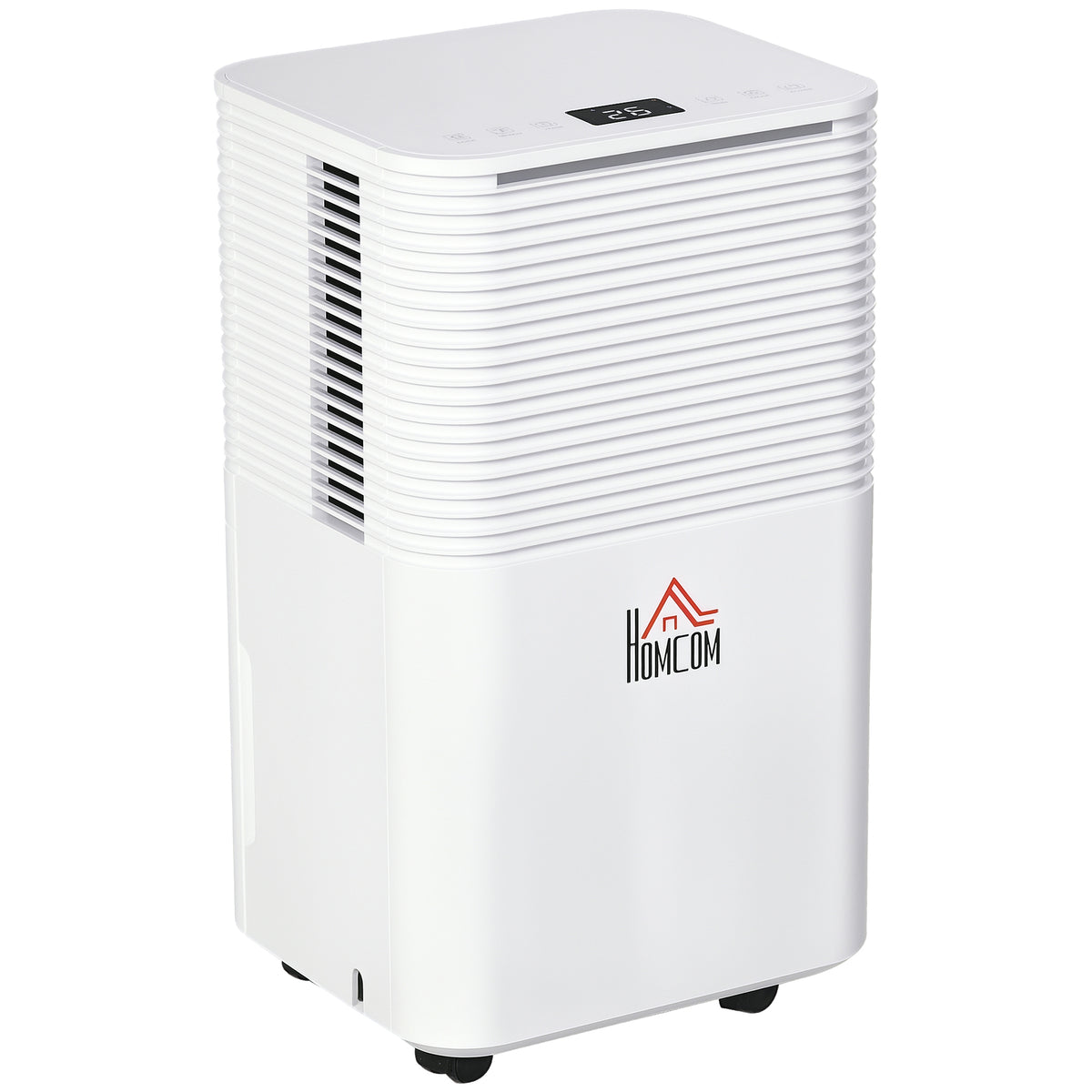 Aosom Portable Quiet Dehumidifier - 21 Pint 1260 sq. ft. White-Home Dehumidifiers-DECOROLALA