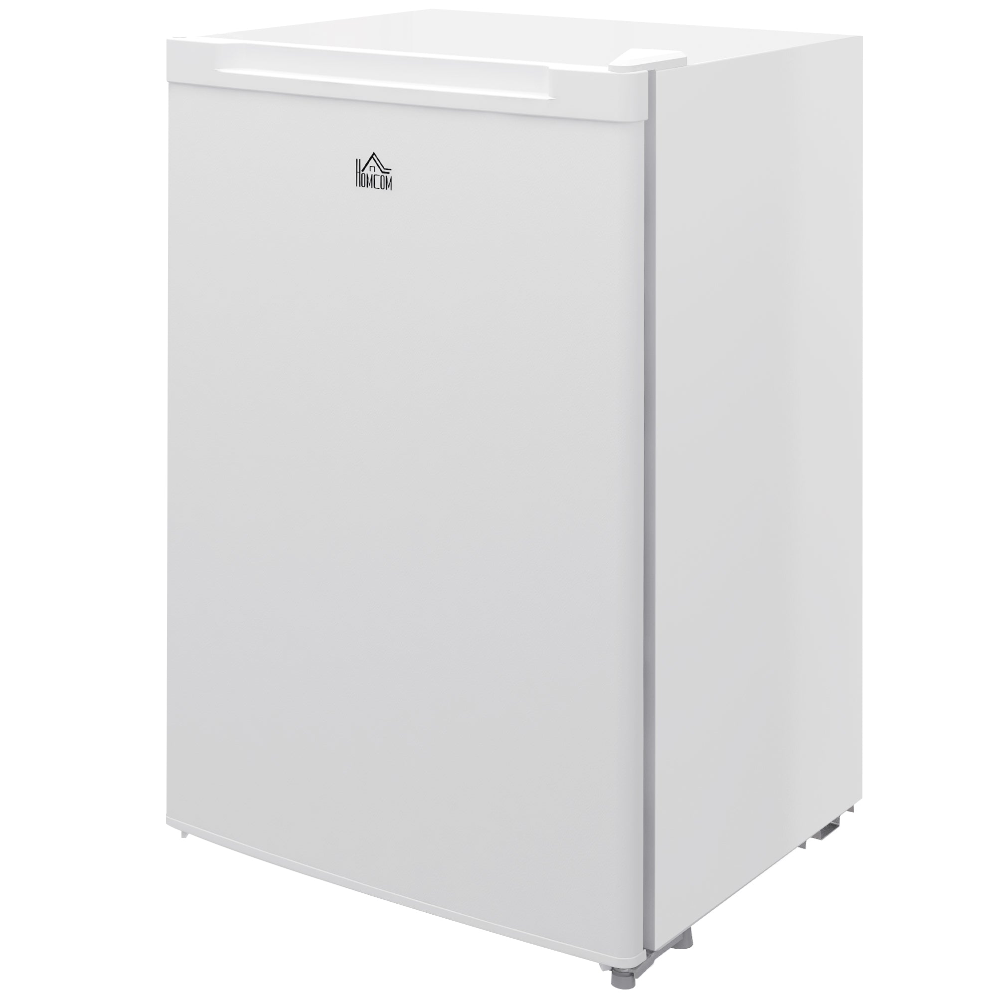 Aosom Upright Freezer 3 Cu.Ft White Reversible Door-DECOROLALA
