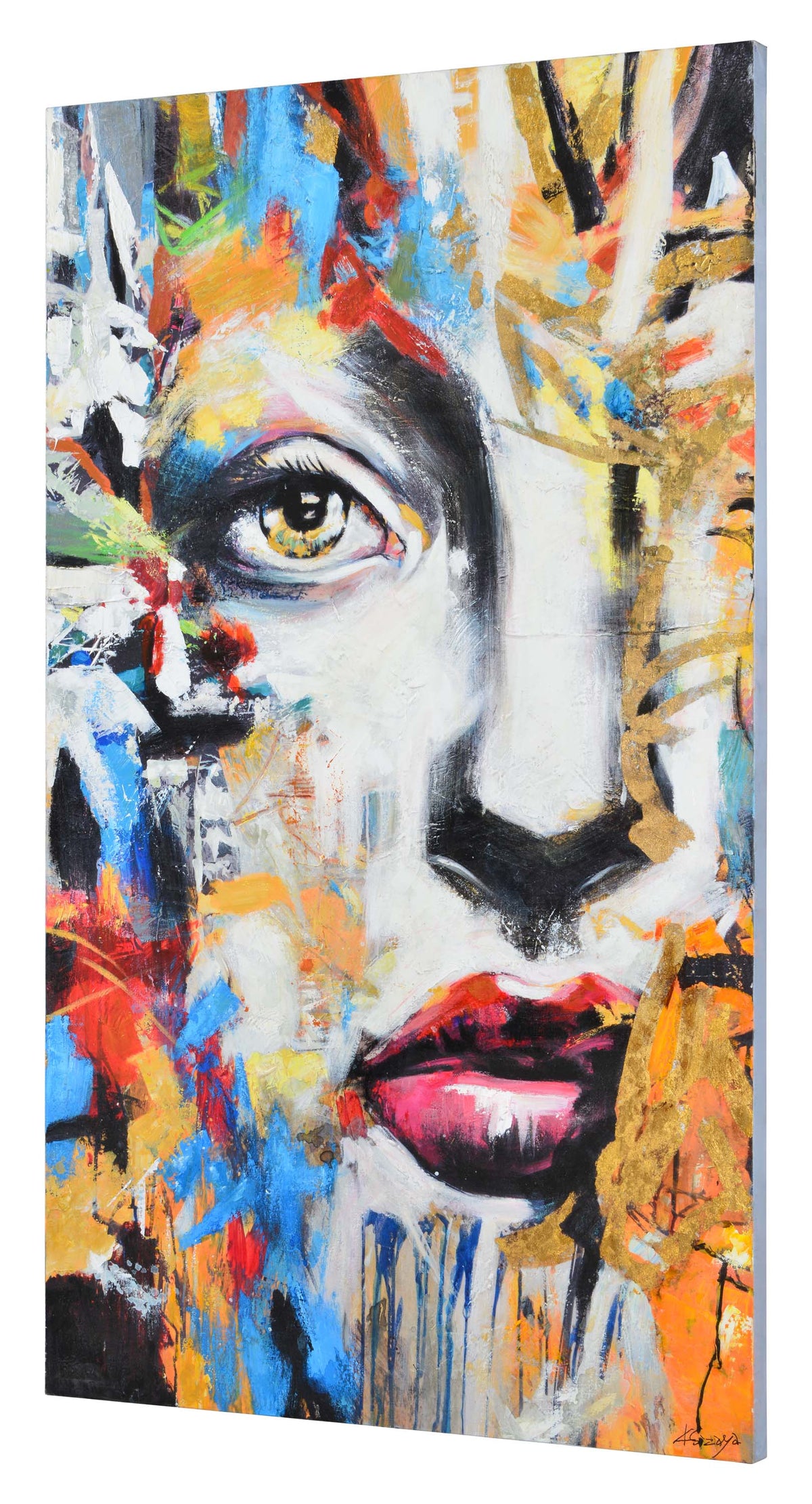 Ara 36" Wide Canvas Art, Multiple-Canvas Prints-DECOROLALA