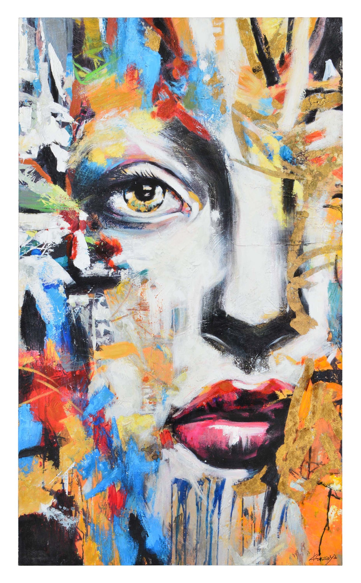 Ara 36" Wide Canvas Art, Multiple-Canvas Prints-DECOROLALA