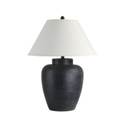 Arancia 29.5" Table Lamp with 3-Way Switch, Black-Table Lamp-DECOROLALA