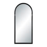 Arcade 76" H x 34" W Wall Mirror, Black-Leaner-DECOROLALA