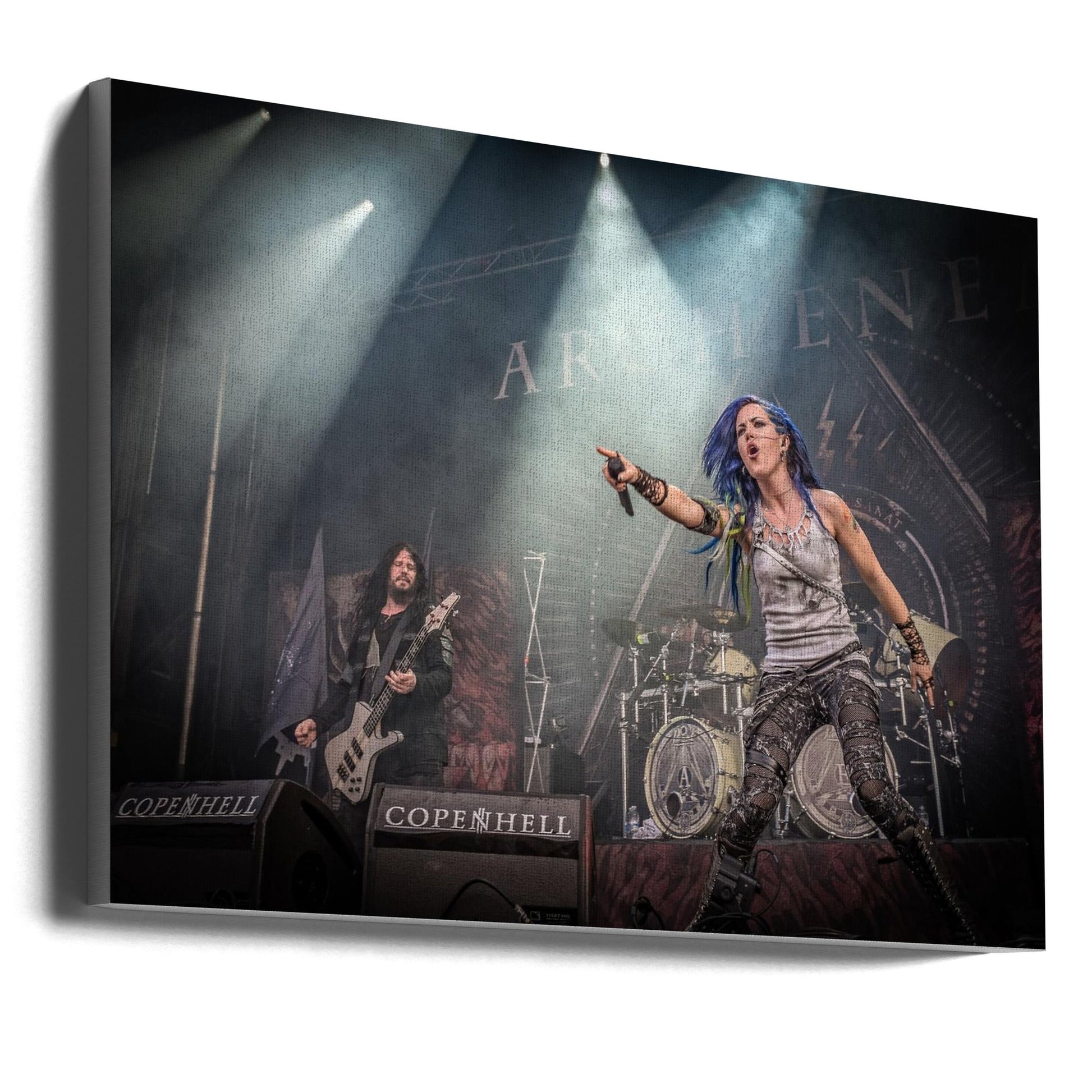 Arch Enemy - Color Canvas Print by Stefan Nielsen-Canvas Print-DECOROLALA