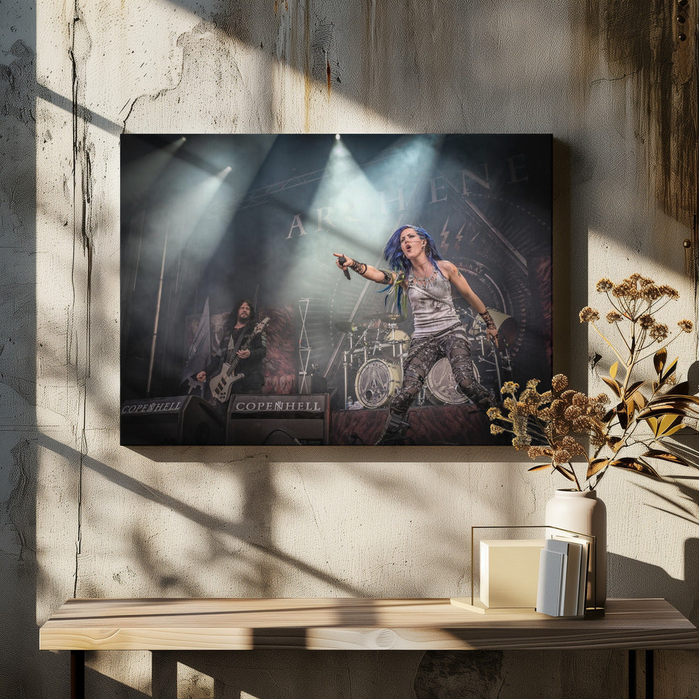 Arch Enemy - Color- -Poster Music Canvas Print-Canvas Print-DECOROLALA