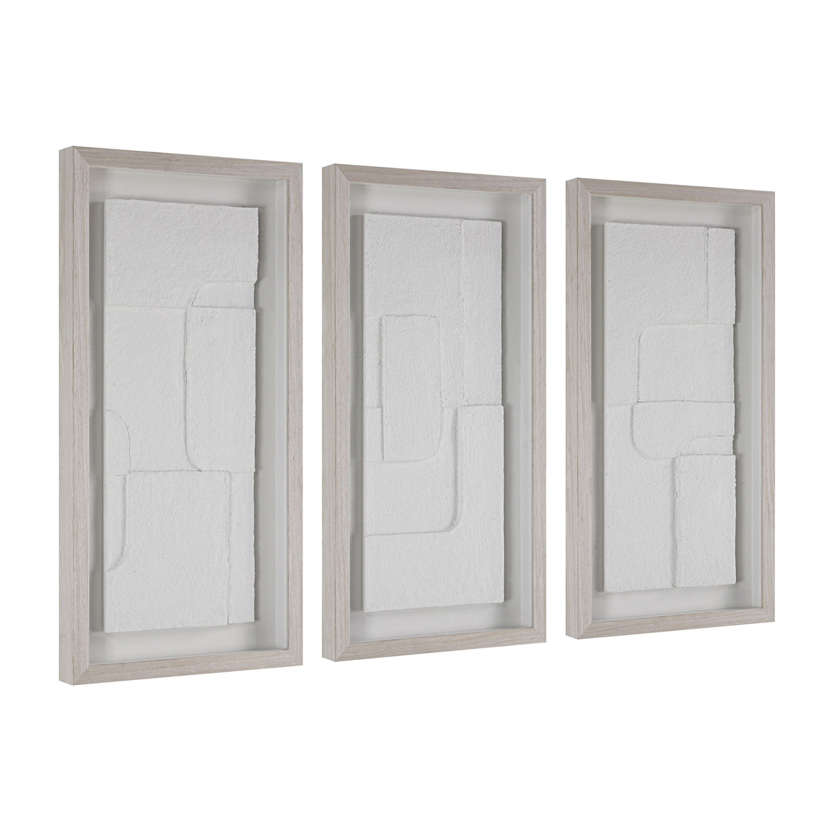 Arches 15.0" Wide Wall Decor, Printed Artwork (3 Piece Set)-Canvas Prints-DECOROLALA