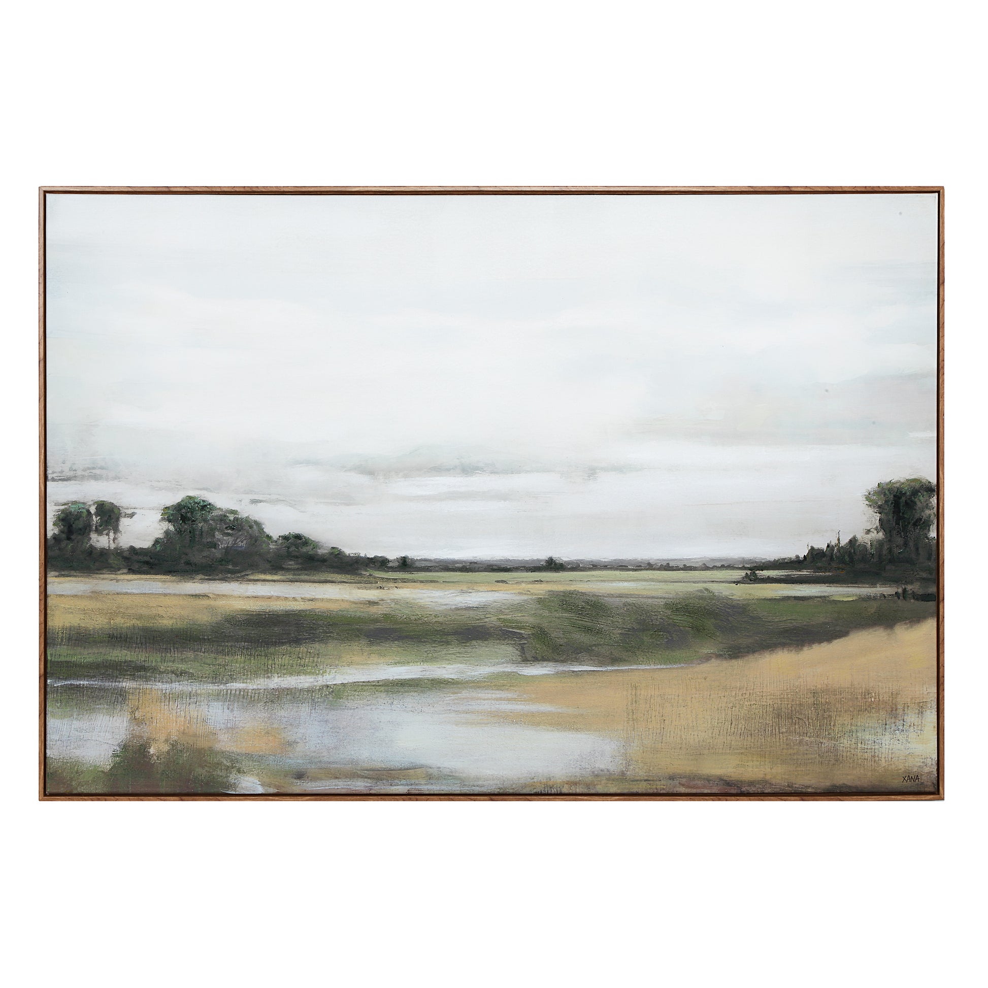 Arcos 40" H x 60" W Canvas Art, Beige-Canvas Art-DECOROLALA