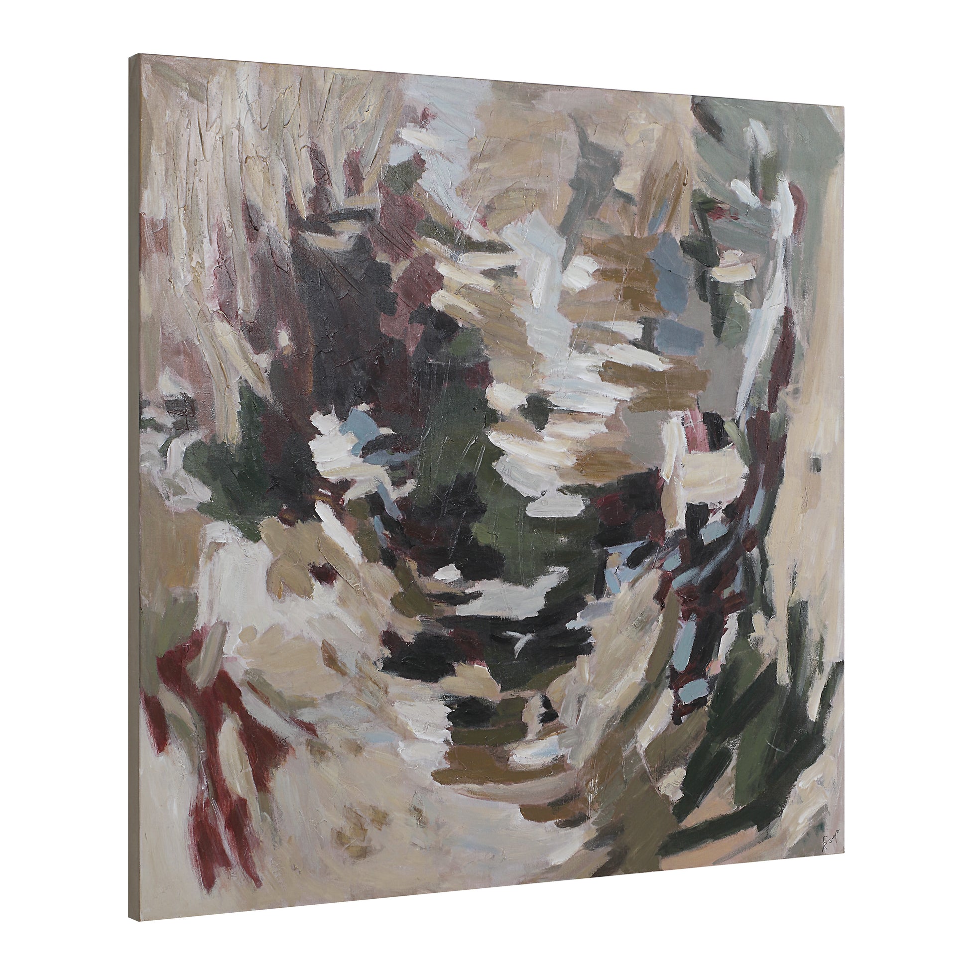 Ardesia 50" H x 50" W Canvas Art-Canvas Print-DECOROLALA