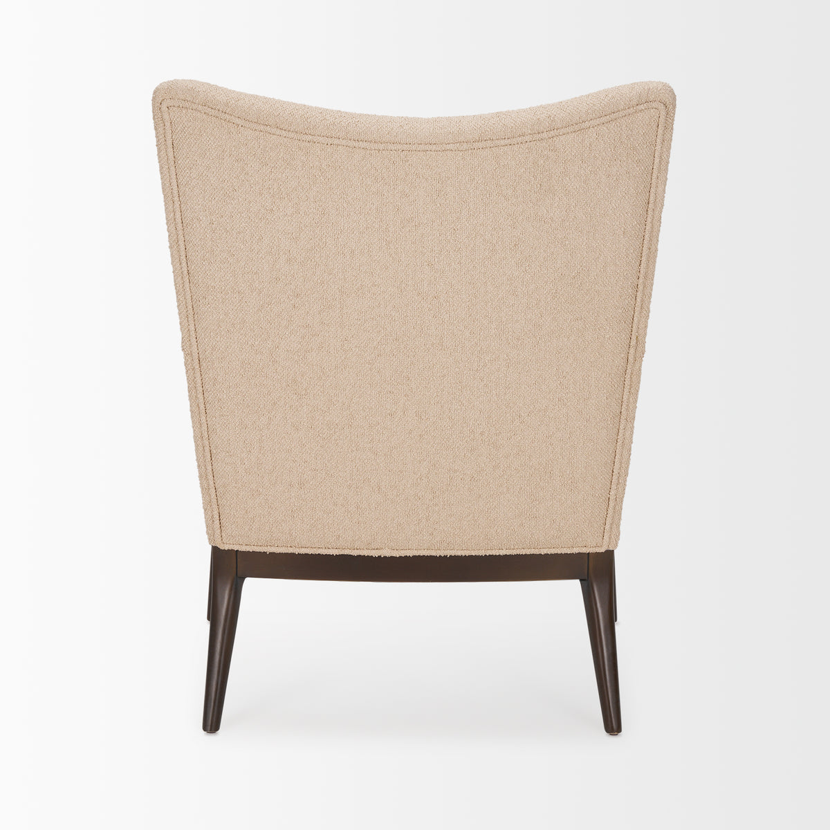 Argent Accent Chair - Beige Boucle-Accent Chairs-DECOROLALA