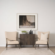 Argent Accent Chair - Beige Boucle-Accent Chairs-DECOROLALA
