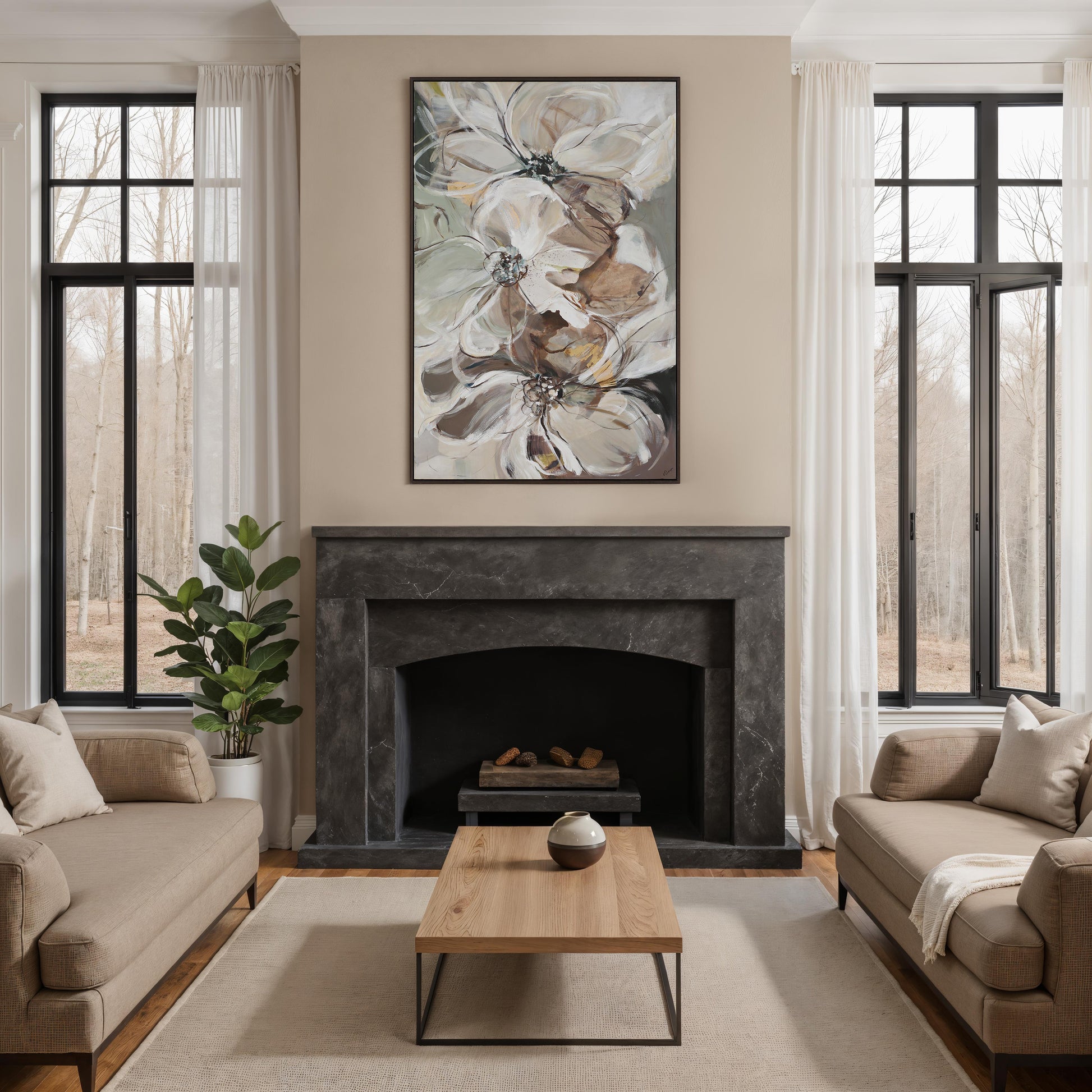 Argilla 40" H x 60" W Canvas Art-Canvas Print-DECOROLALA