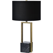 Arla 27.75" Length Table Lamp, Antique Brass-Table Lamp-DECOROLALA