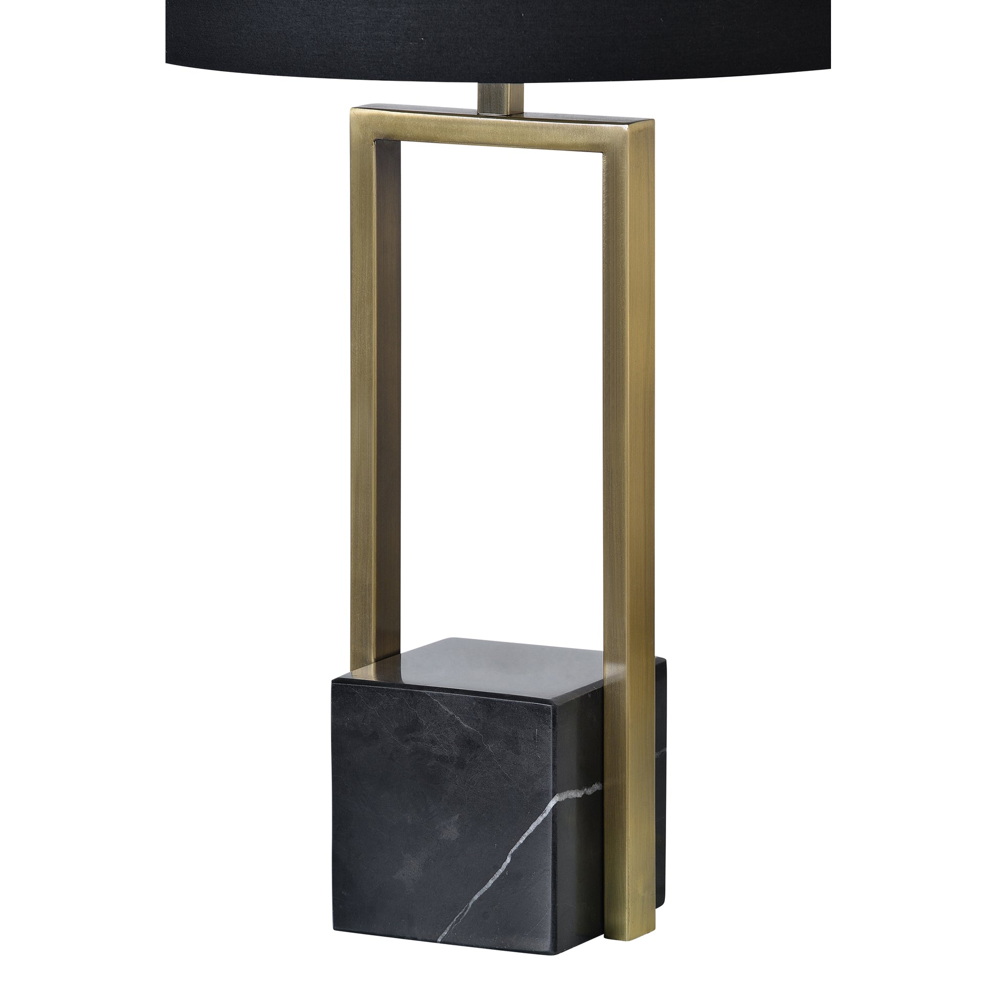Arla 27.75" Table Lamp Antique Brass Marble-Table Lamp-DECOROLALA