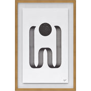 Arlo 24" Wide Wall Art, Black-Wall Art Prints-DECOROLALA
