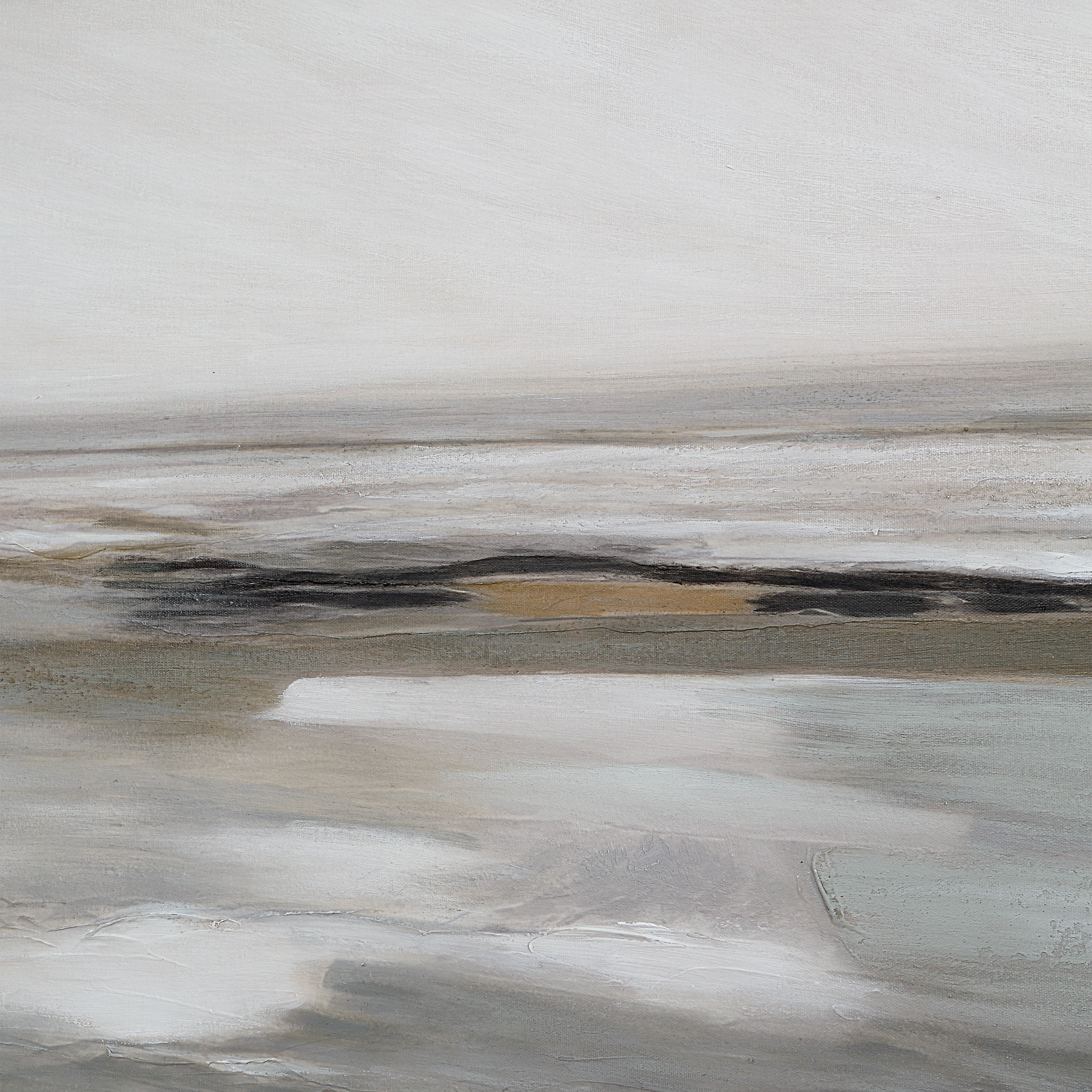 Arnar 40" H x 60" W Canvas Art, Grey-Canvas Art-DECOROLALA