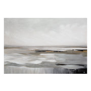 Arnar 40" H x 60" W Canvas Art, Grey-Canvas Prints-DECOROLALA