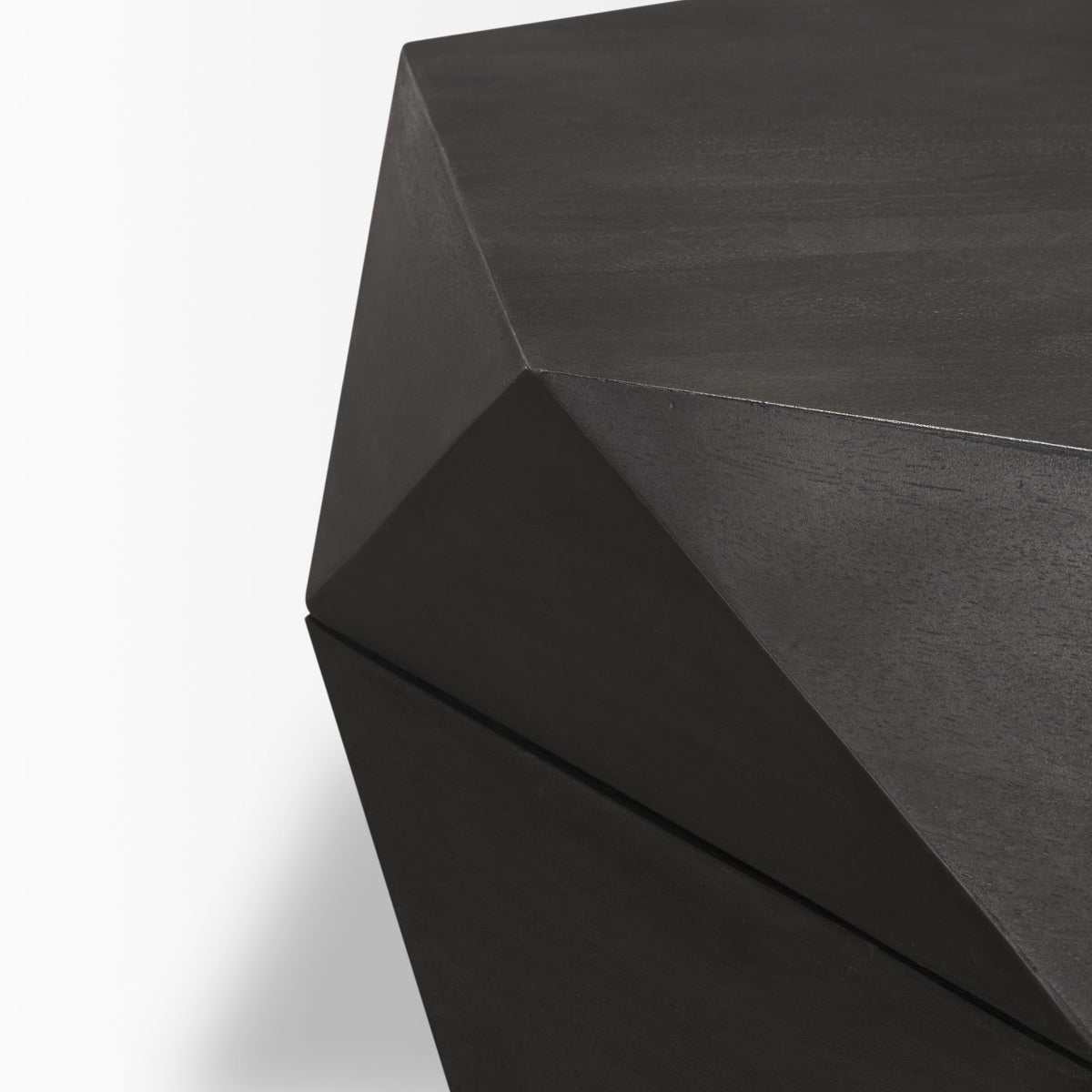 Arreto 36" Hexagonal Hinged Solid Wood Top and Base Coffee Table-Coffee Tables-DECOROLALA