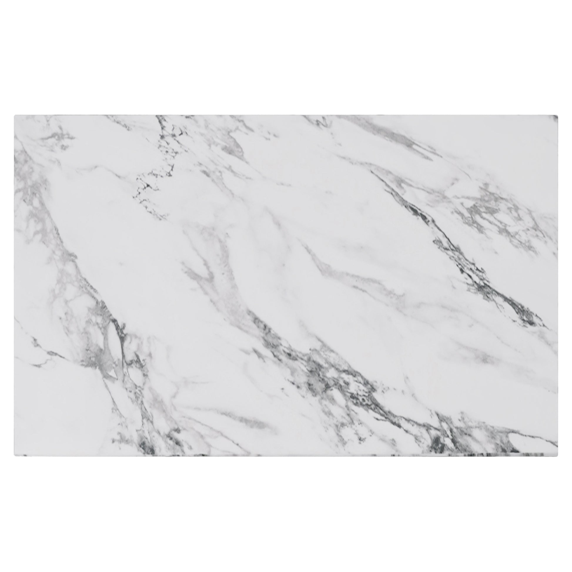 Artemis Coffee Table - Bulgari White Marble Finish-DECOROLALA