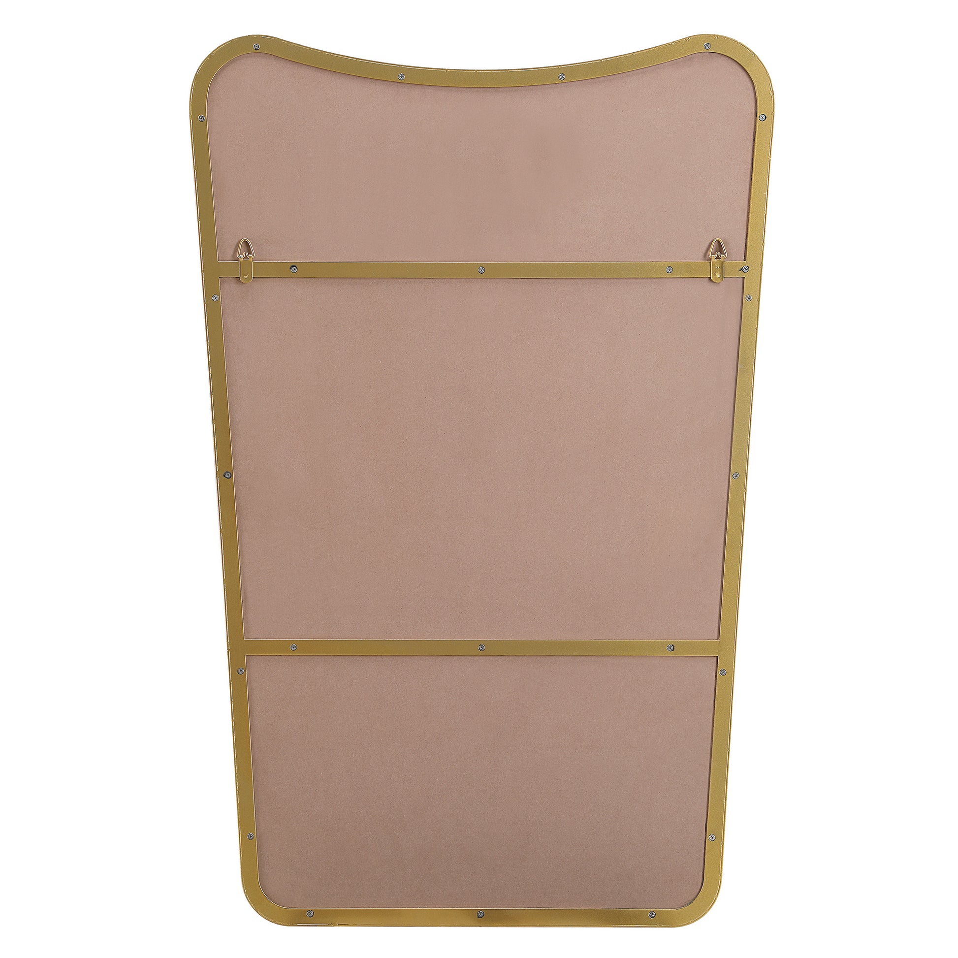 Artesia 45" Tall Rectangle Wall Mirror, Yellow-Mirror-DECOROLALA