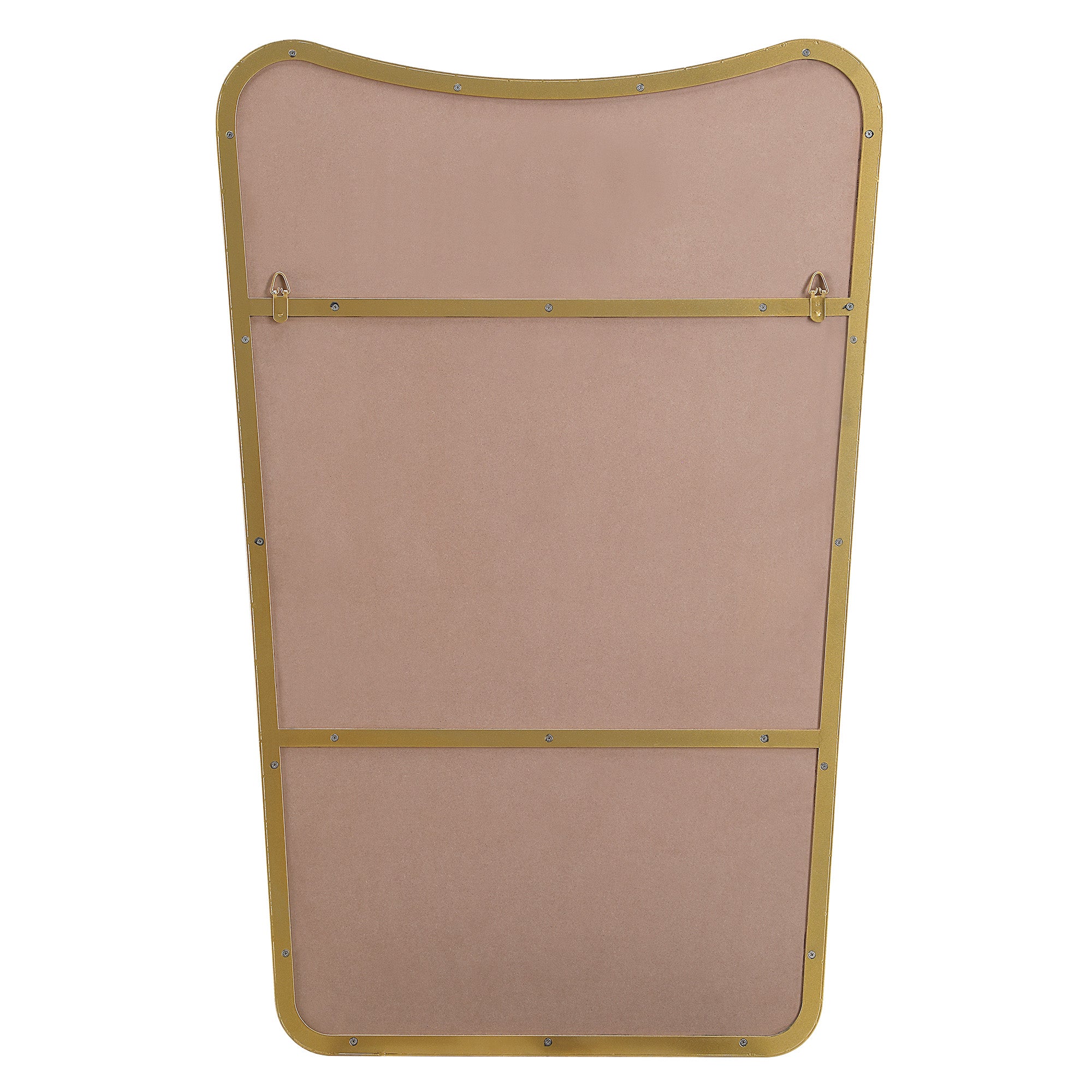 Artesia 45" Tall Rectangle Wall Mirror, Yellow-Mirror-DECOROLALA