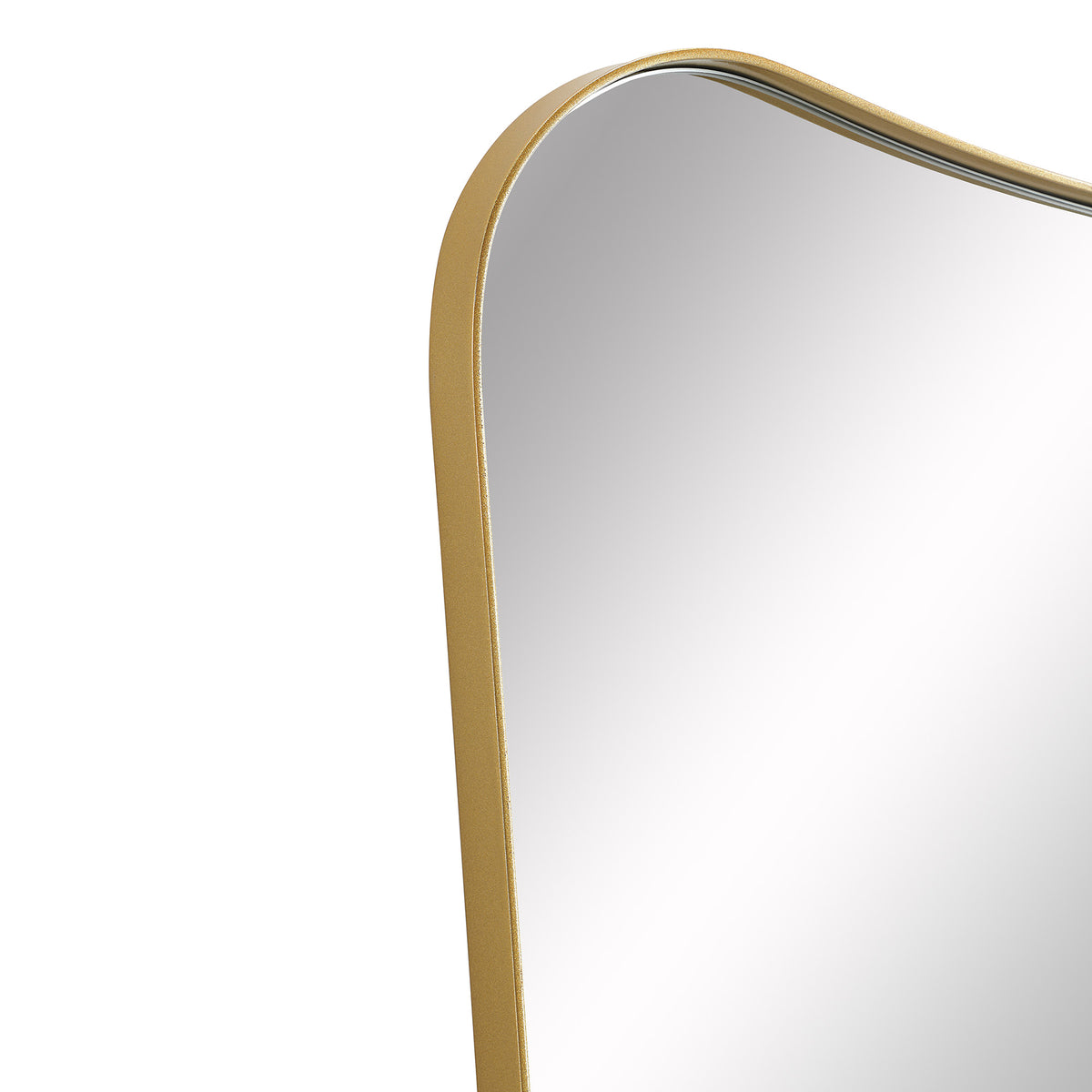 Artesia 45" Tall Rectangle Wall Mirror, Yellow-Mirrors-DECOROLALA