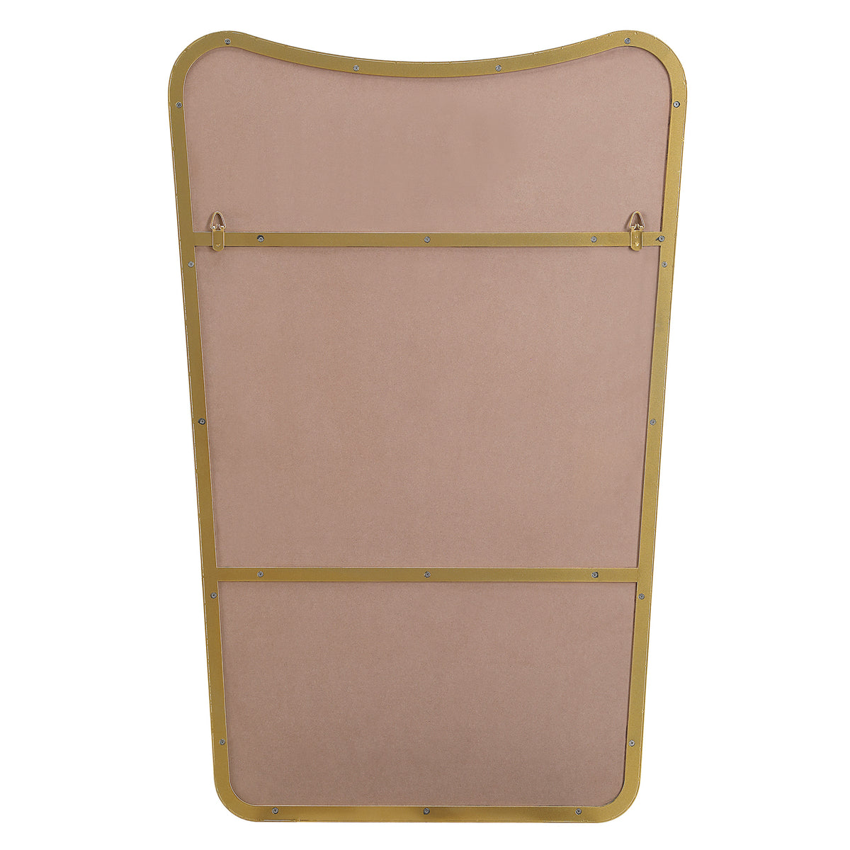 Artesia 45" Tall Rectangle Wall Mirror, Yellow-Mirrors-DECOROLALA