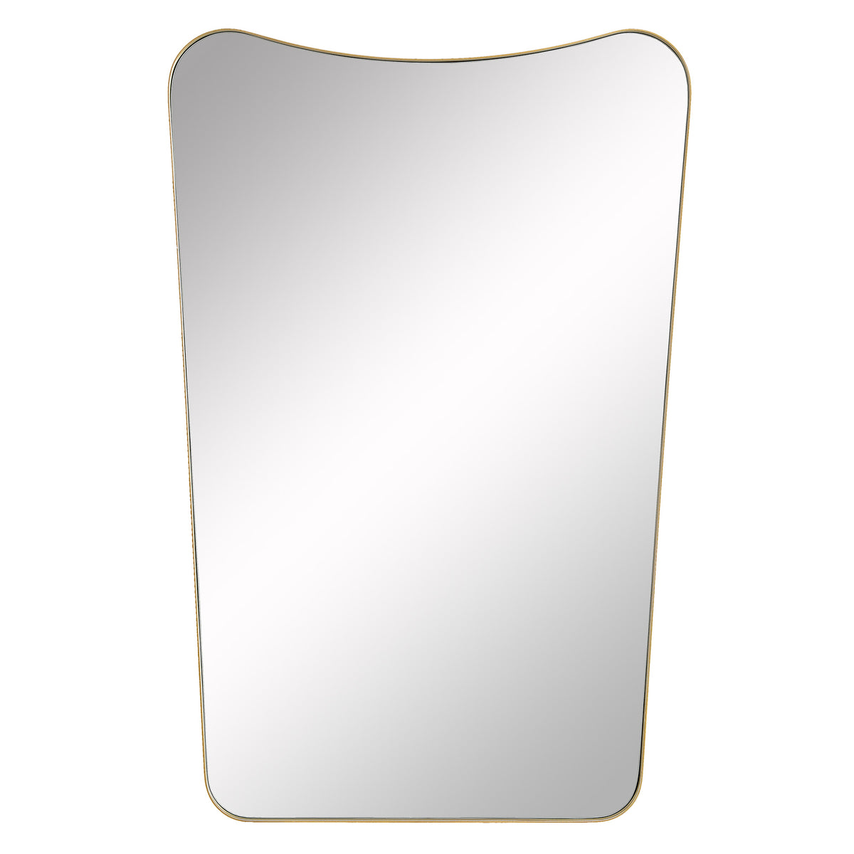 Artesia 45" Tall Rectangle Wall Mirror, Yellow-Mirrors-DECOROLALA