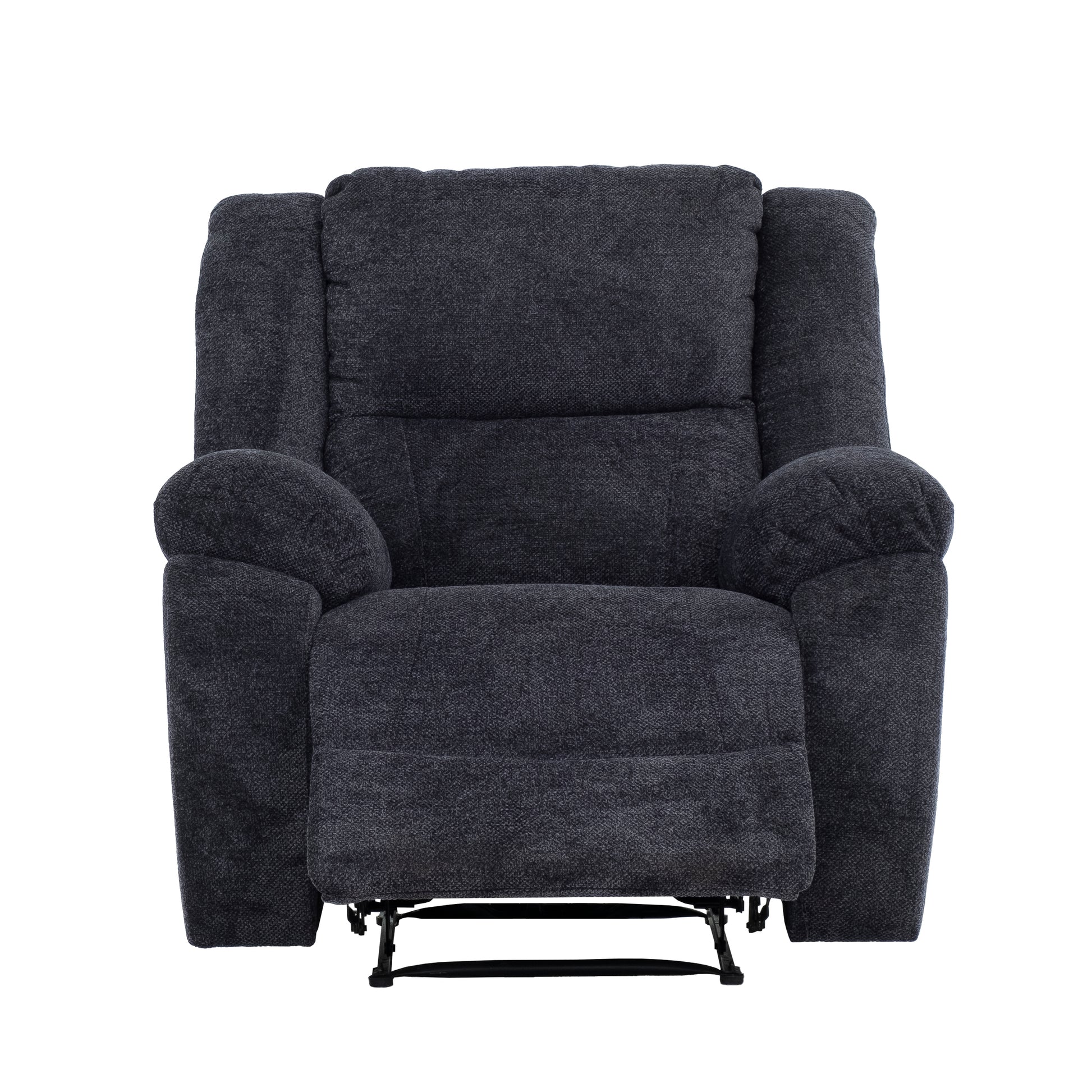 Arthur 40 in. Upholstered Manual Rocker Recliner-Living Room-DECOROLALA