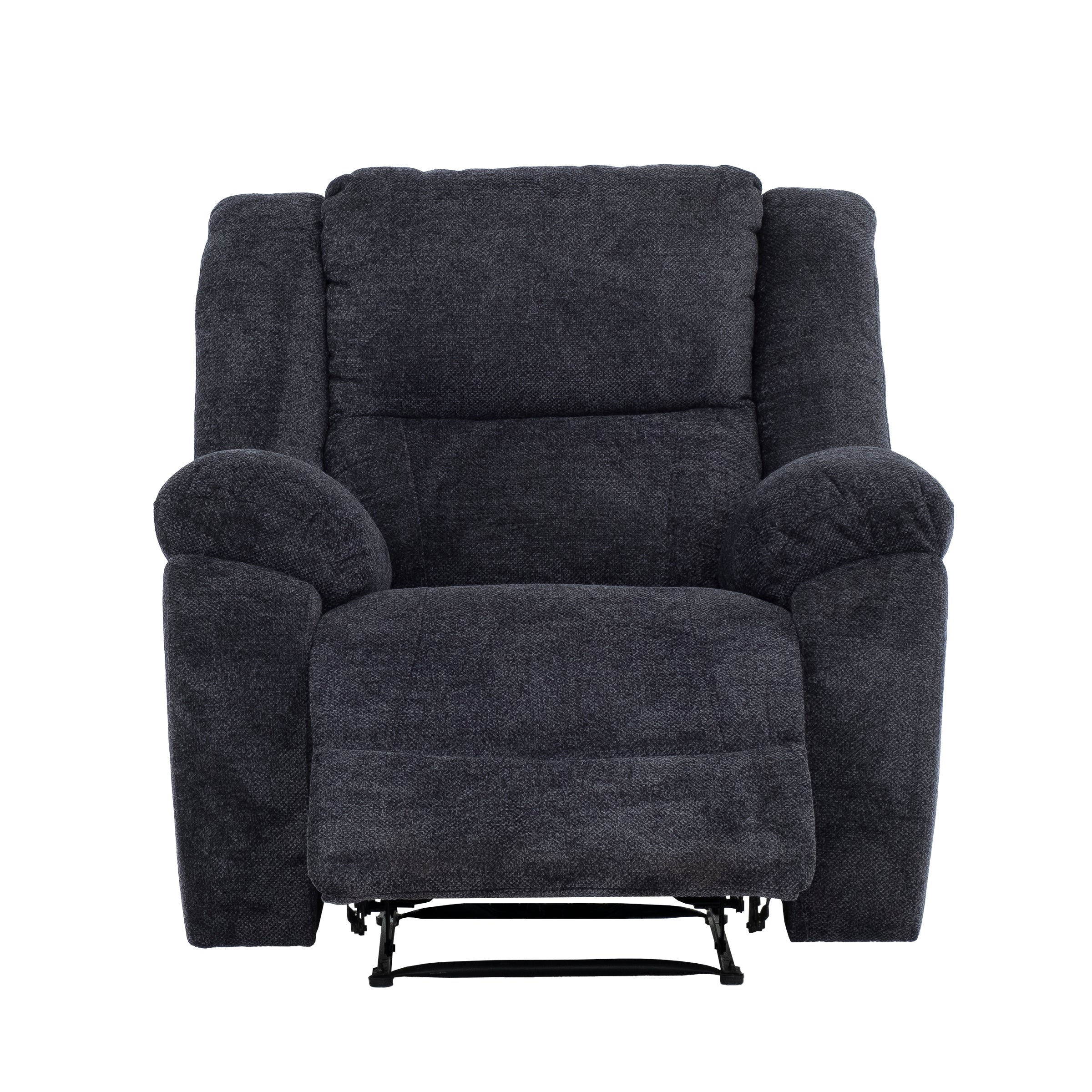 Arthur 40 in. Upholstered Manual Rocker Recliner-Living Room-DECOROLALA