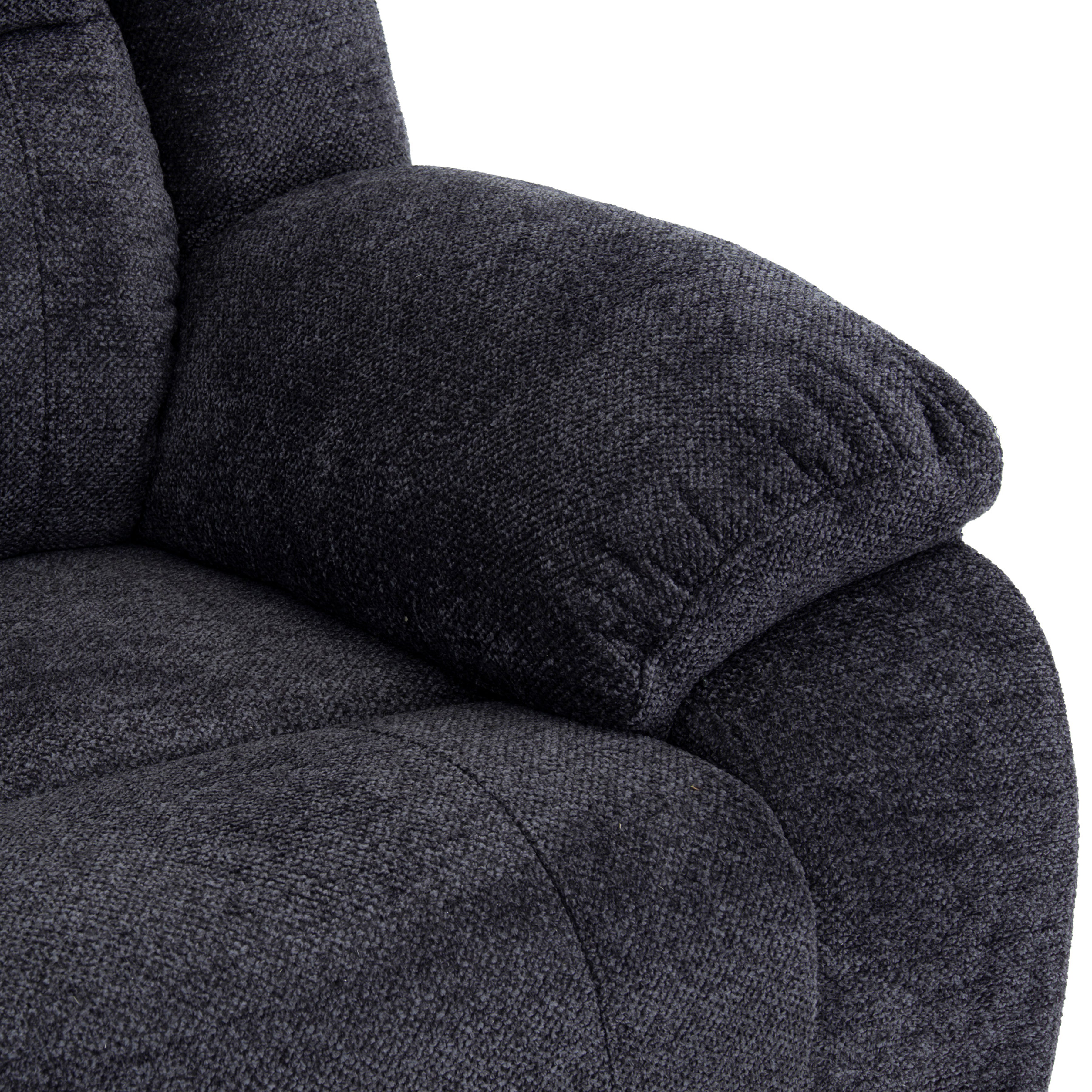 Arthur 76 in. Reclining Loveseat with Cupholder Console-Canvas Print-DECOROLALA