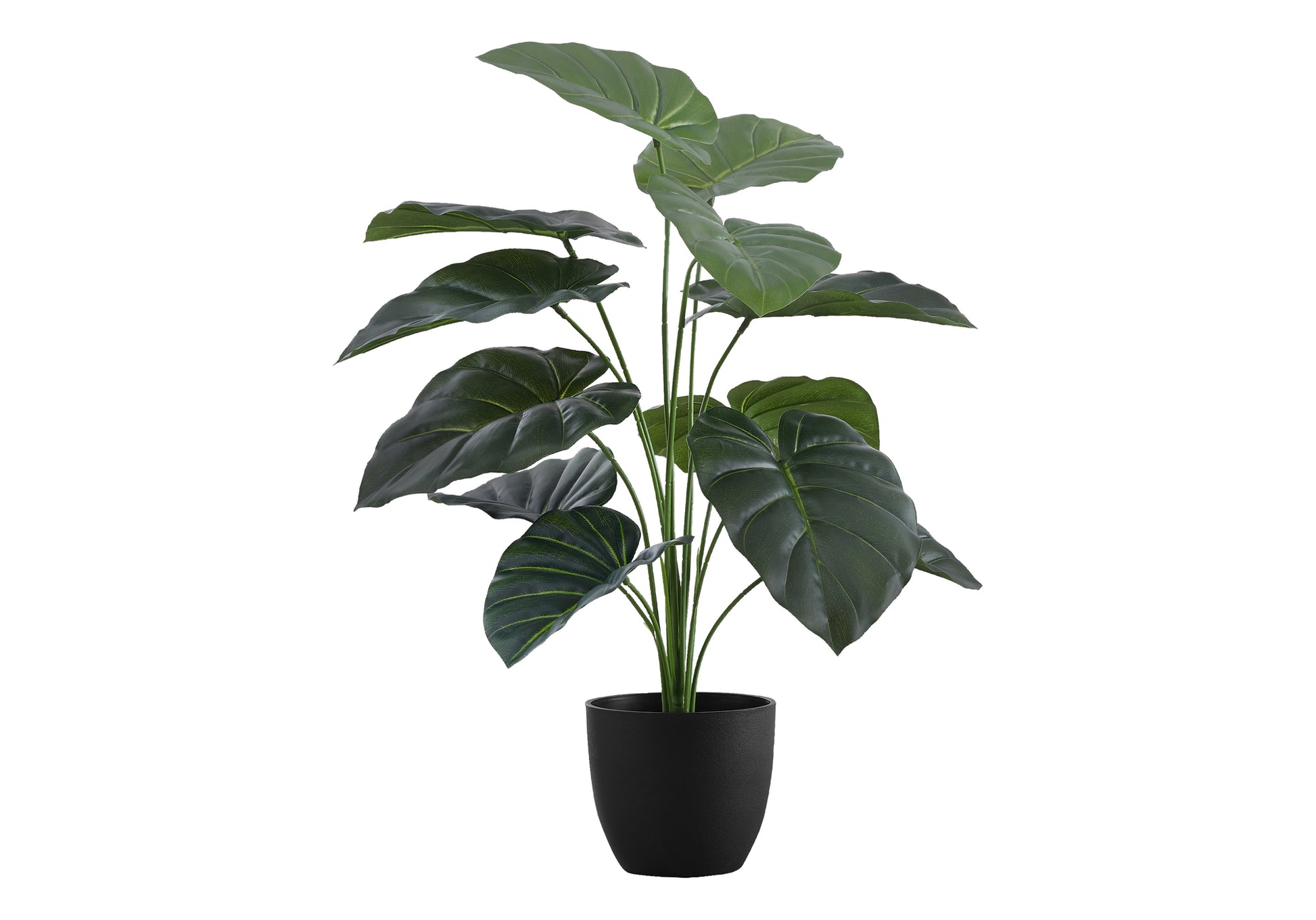 Artificial Alocasia Plant 24"H with 5" Pot-Artificial Plant-DECOROLALA